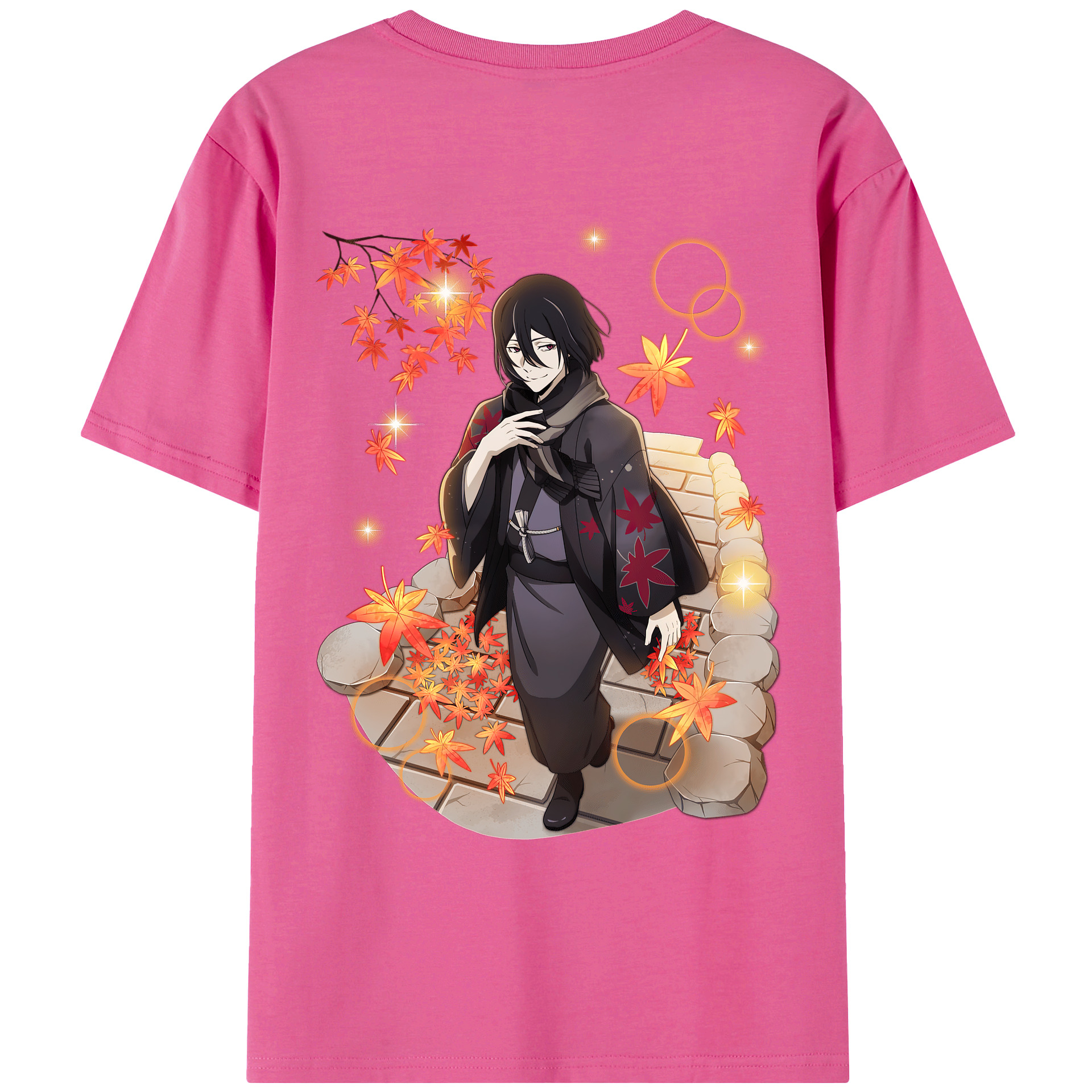 （画像用） 文豪ストレイドッグス Bungo Stray Dogs レディース半袖Tシャツ(バックプリント)