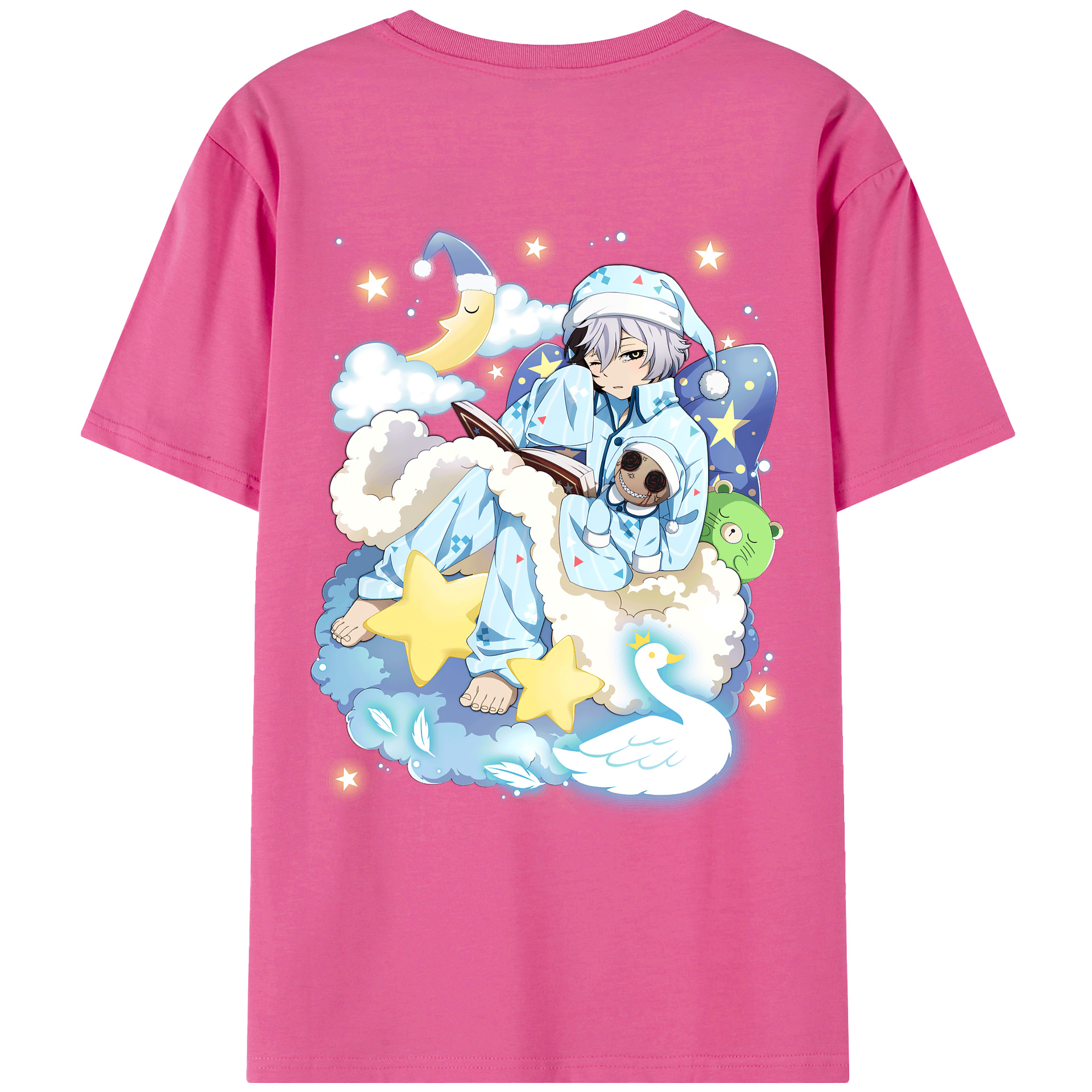 （画像用） 文豪ストレイドッグス Bungo Stray Dogs レディース半袖Tシャツ(バックプリント)