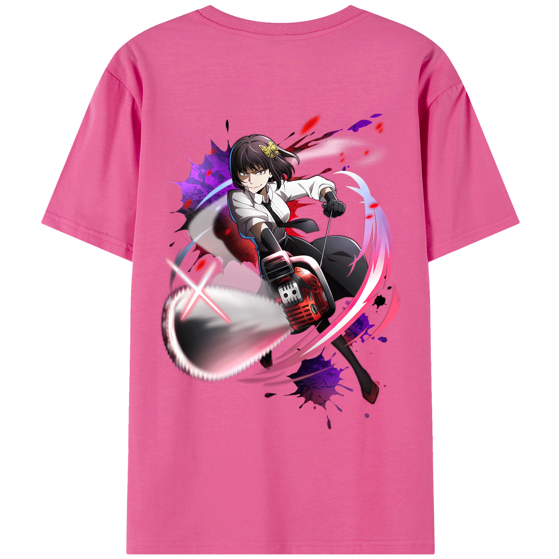 （画像用） 文豪ストレイドッグス Bungo Stray Dogs レディース半袖Tシャツ(バックプリント)
