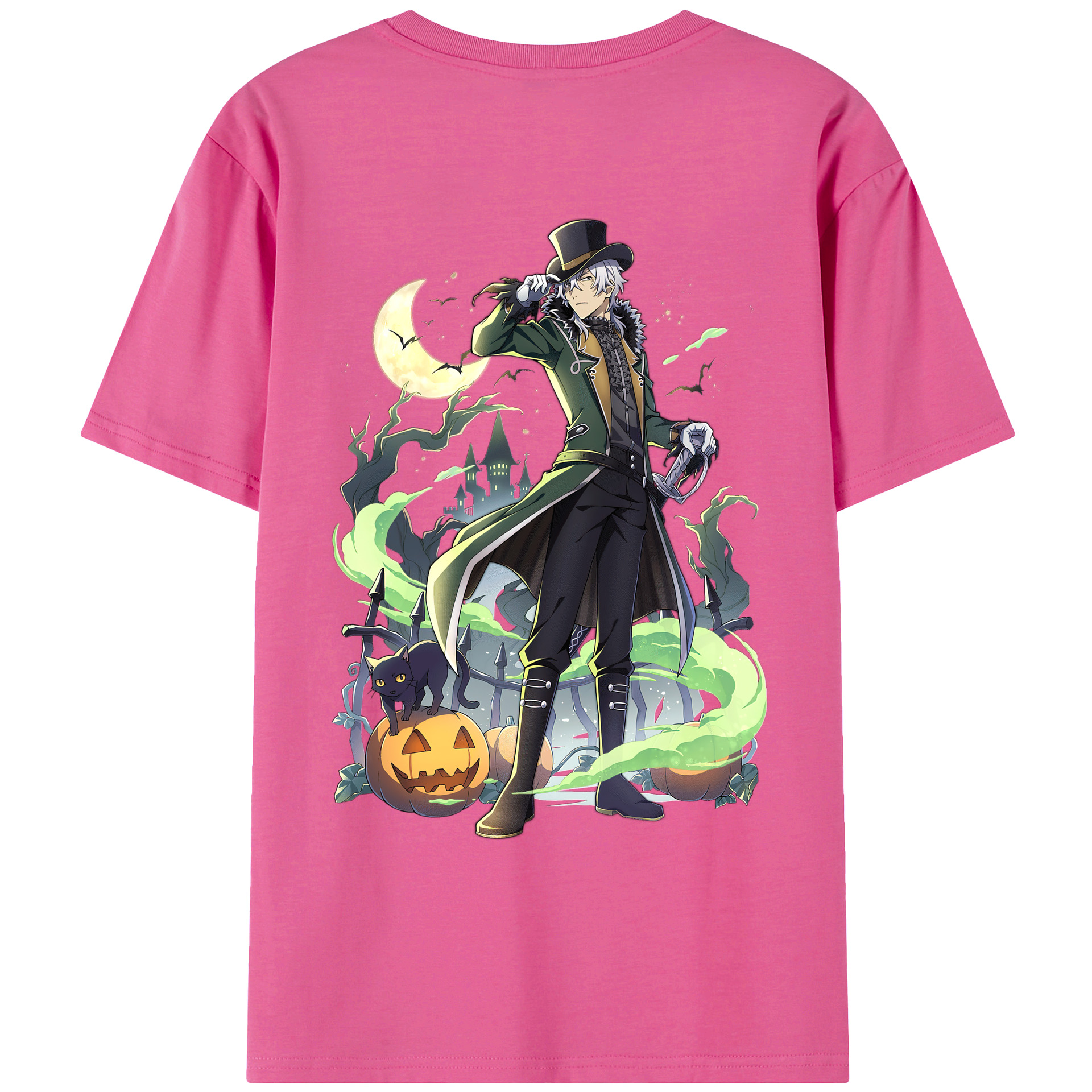 （画像用） 文豪ストレイドッグス Bungo Stray Dogs レディース半袖Tシャツ(バックプリント)