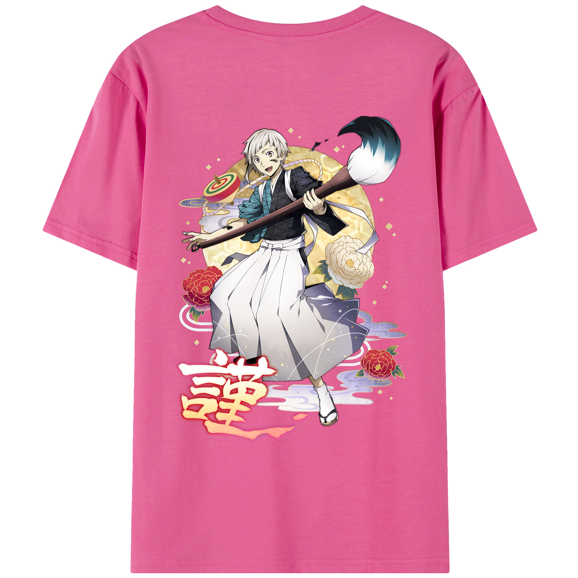 （画像用） 文豪ストレイドッグス Bungo Stray Dogs レディース半袖Tシャツ(バックプリント)