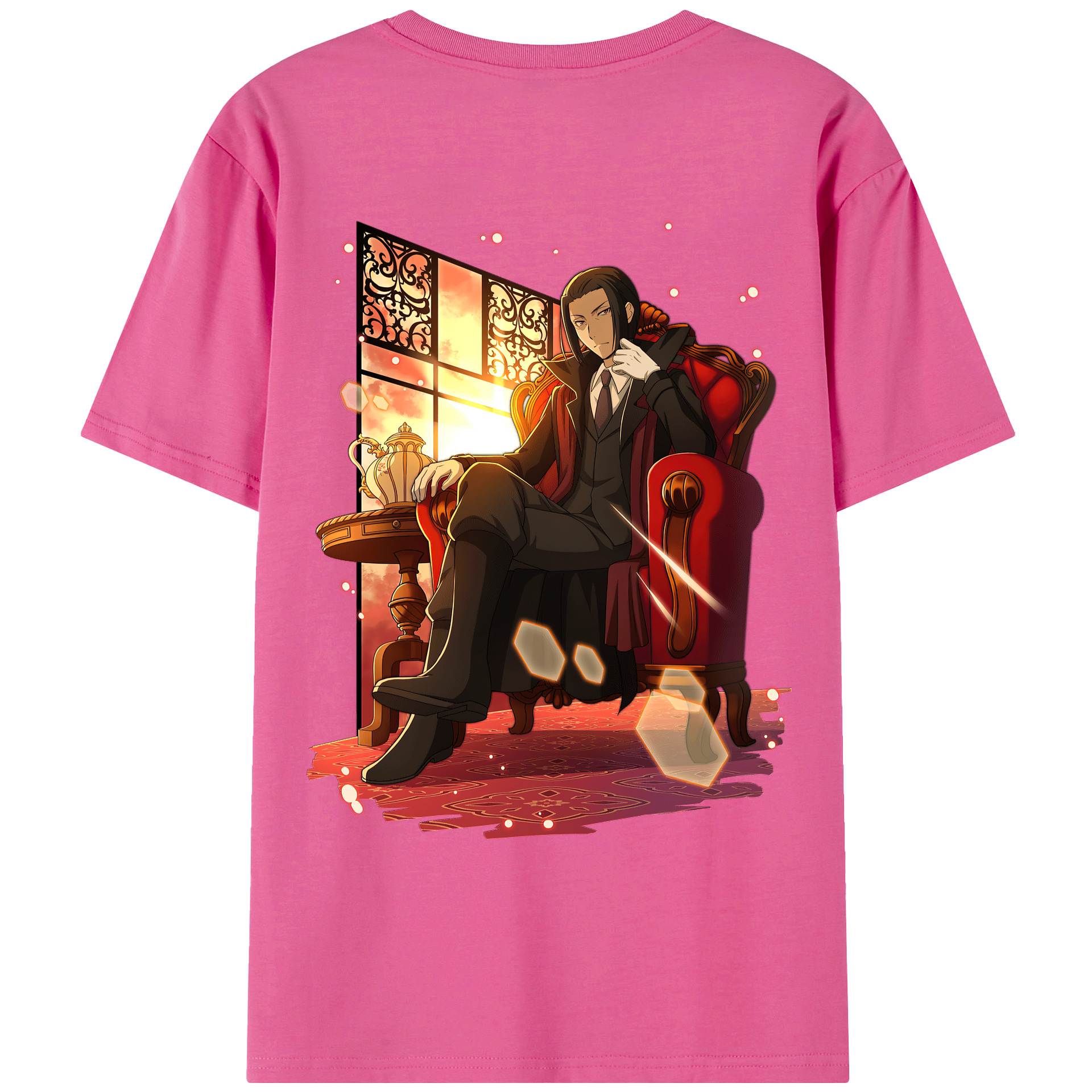 （画像用） 文豪ストレイドッグス Bungo Stray Dogs レディース半袖Tシャツ(バックプリント)