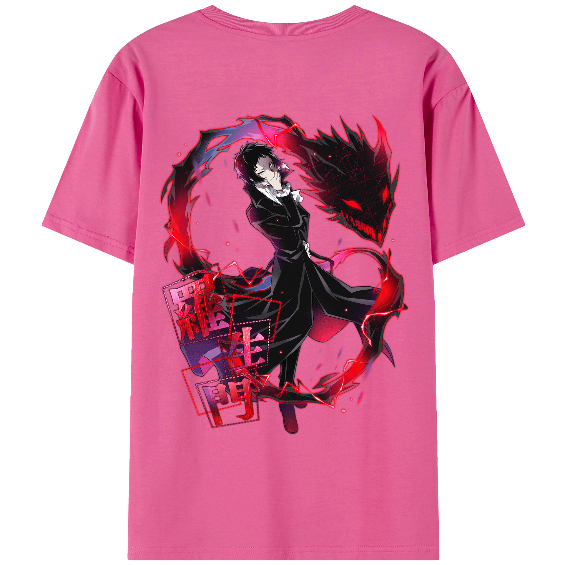 （画像用） 文豪ストレイドッグス Bungo Stray Dogs レディース半袖Tシャツ(バックプリント)