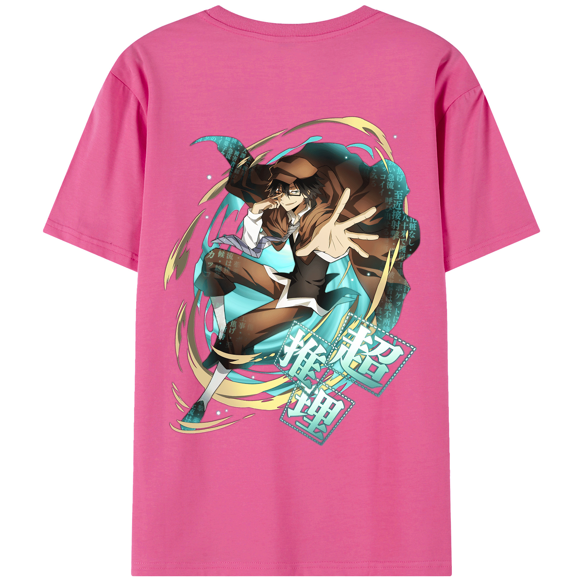 （画像用） 文豪ストレイドッグス Bungo Stray Dogs レディース半袖Tシャツ(バックプリント)