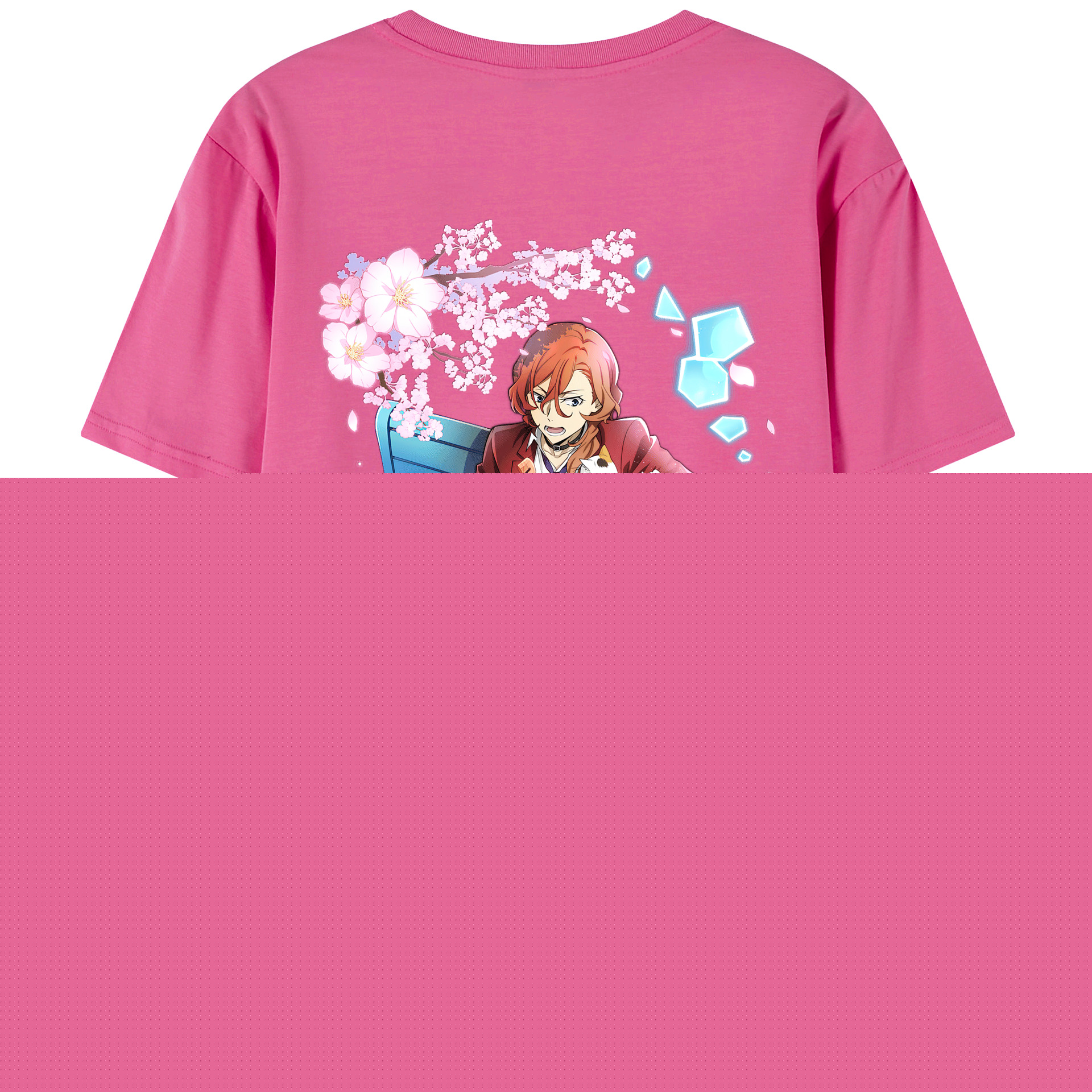 （画像用） 文豪ストレイドッグス Bungo Stray Dogs レディース半袖Tシャツ(バックプリント)