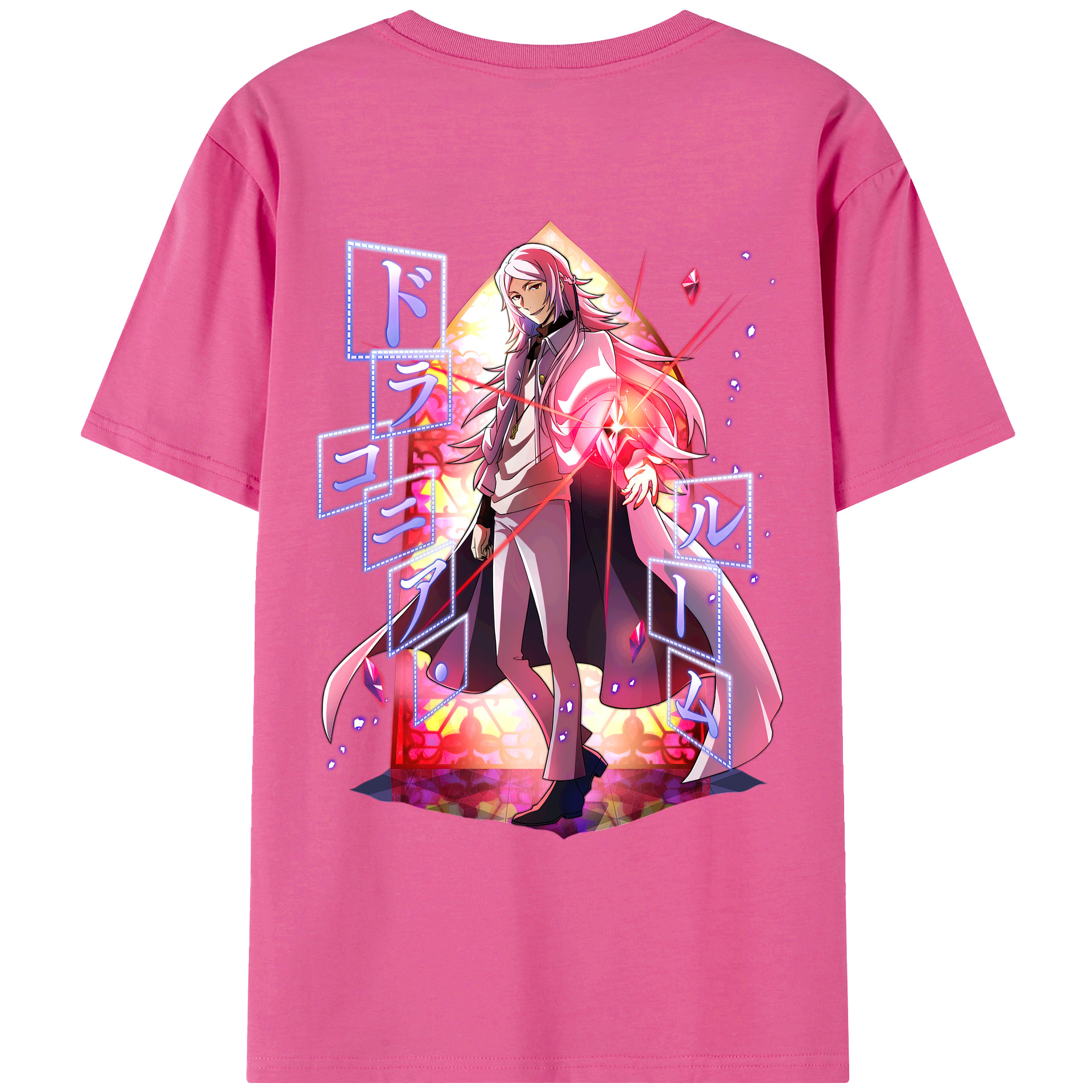 （画像用） 文豪ストレイドッグス Bungo Stray Dogs レディース半袖Tシャツ(バックプリント)