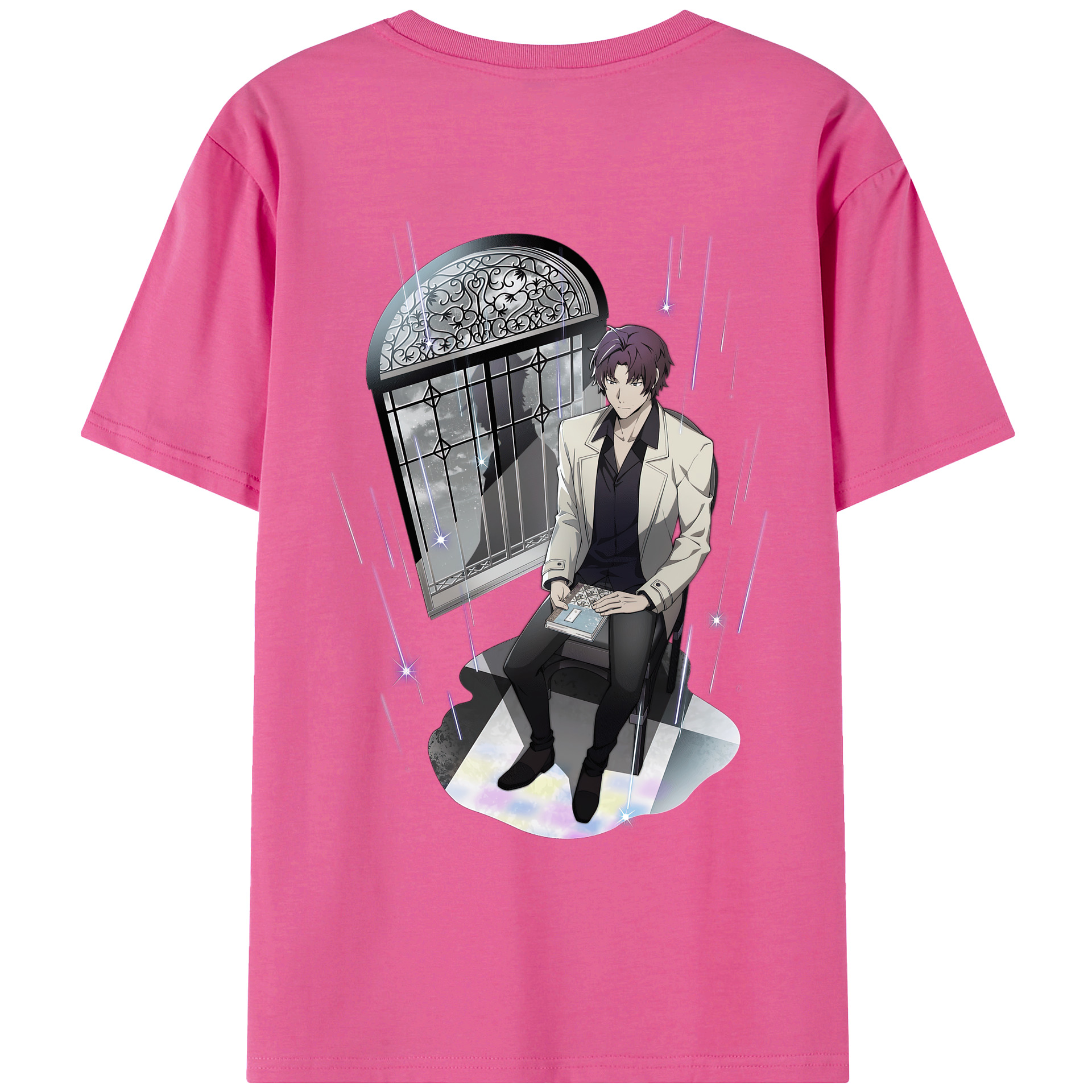 （画像用） 文豪ストレイドッグス Bungo Stray Dogs レディース半袖Tシャツ(バックプリント)