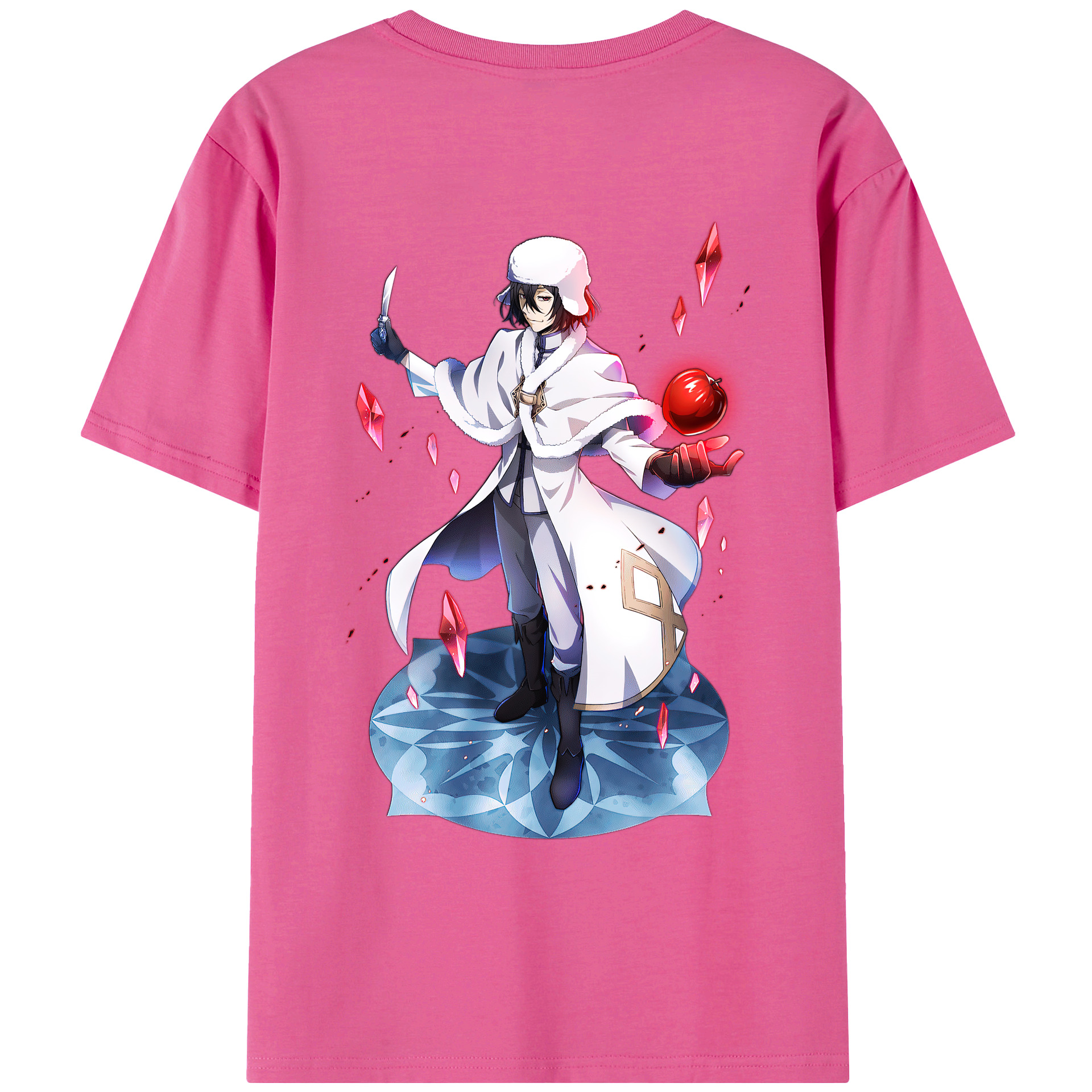 （画像用） 文豪ストレイドッグス Bungo Stray Dogs レディース半袖Tシャツ(バックプリント)
