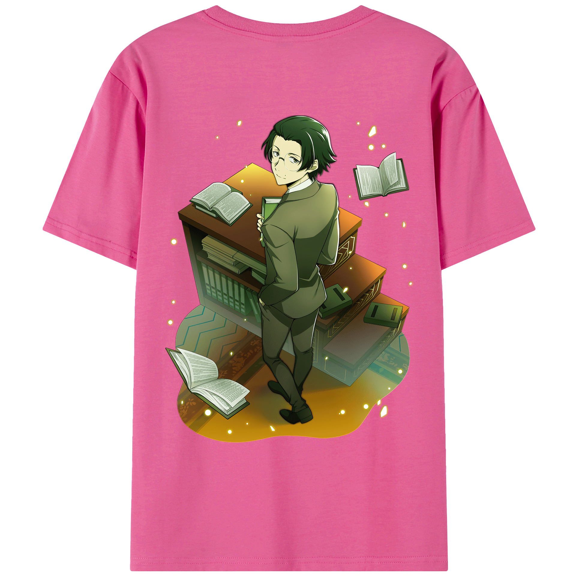 （画像用） 文豪ストレイドッグス Bungo Stray Dogs レディース半袖Tシャツ(バックプリント)