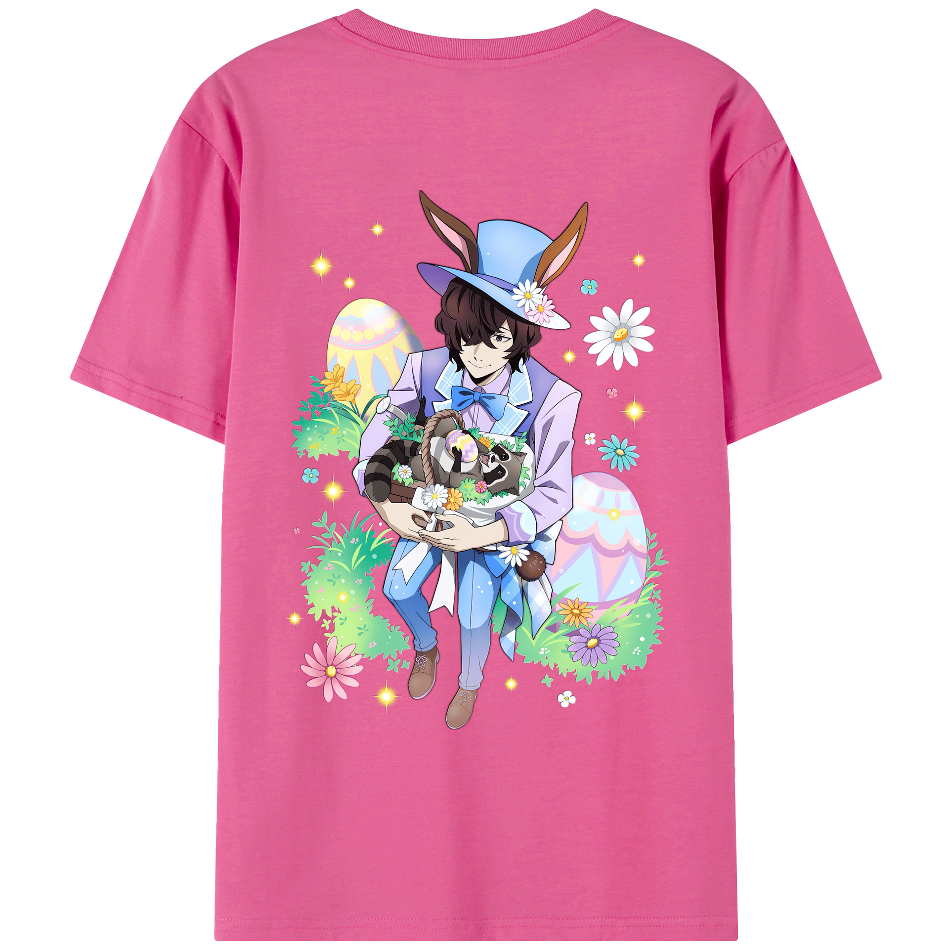 （画像用） 文豪ストレイドッグス Bungo Stray Dogs レディース半袖Tシャツ(バックプリント)