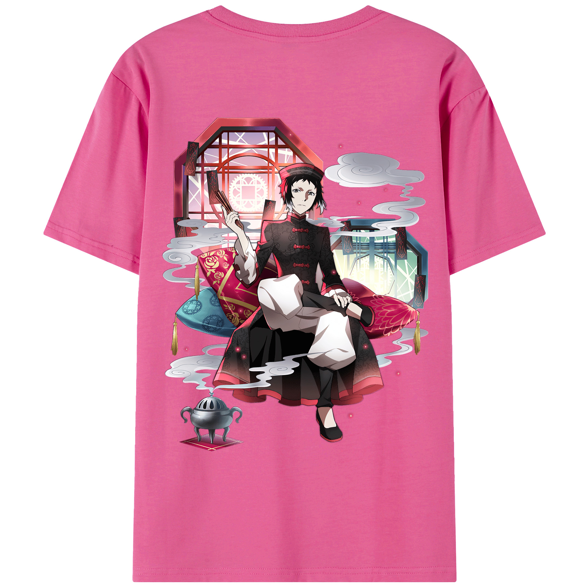 （画像用） 文豪ストレイドッグス Bungo Stray Dogs レディース半袖Tシャツ(バックプリント)