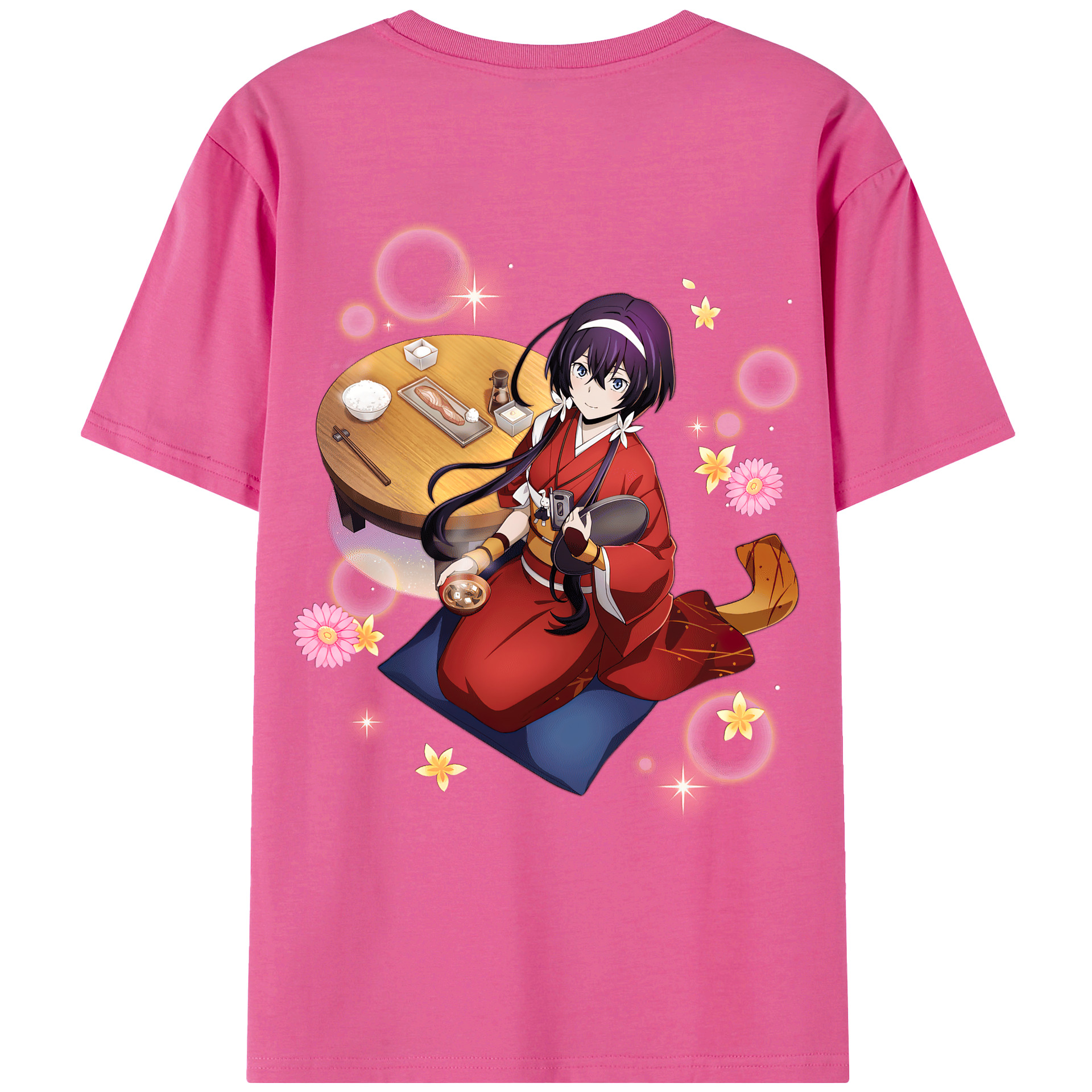 （画像用） 文豪ストレイドッグス Bungo Stray Dogs レディース半袖Tシャツ(バックプリント)