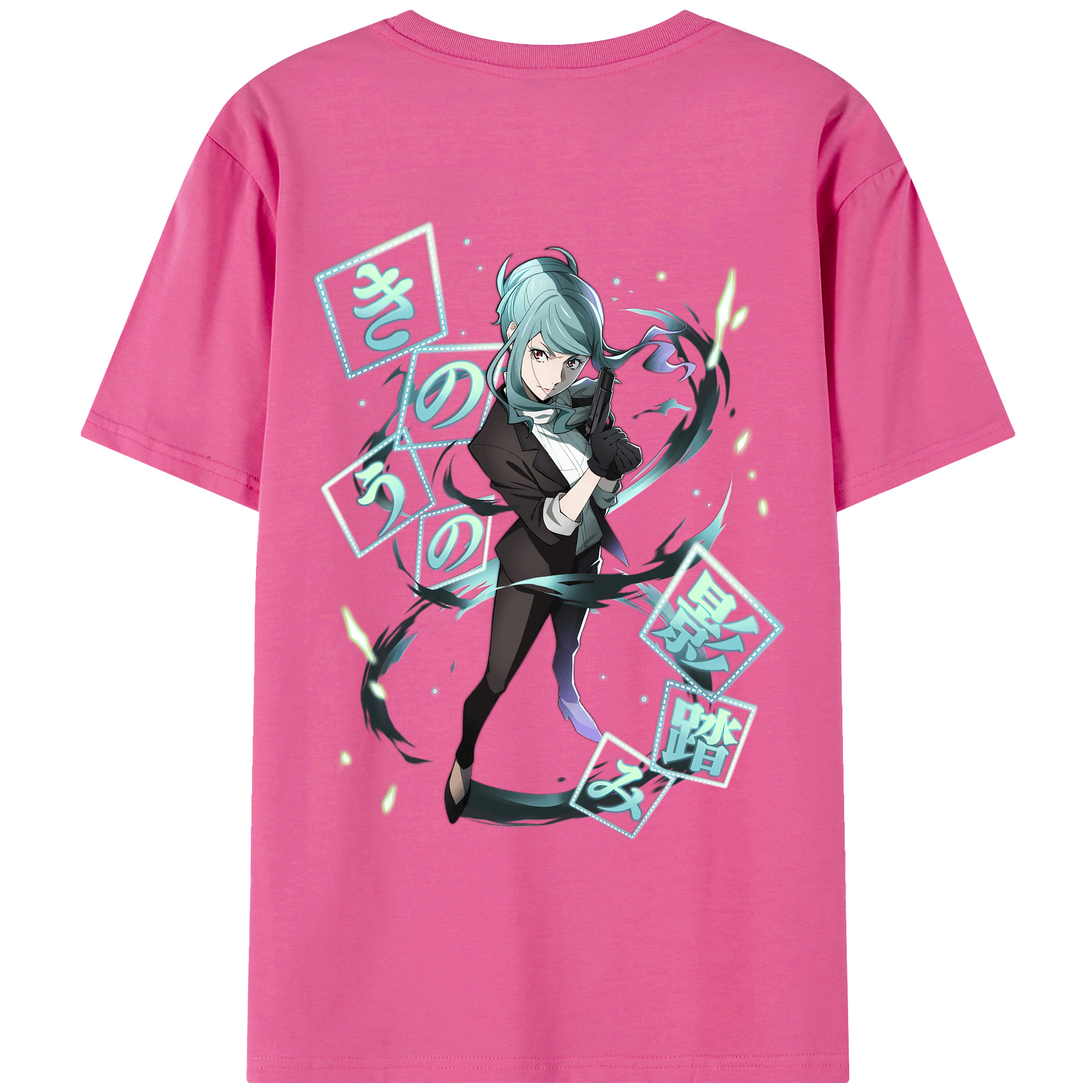 （画像用） 文豪ストレイドッグス Bungo Stray Dogs レディース半袖Tシャツ(バックプリント)