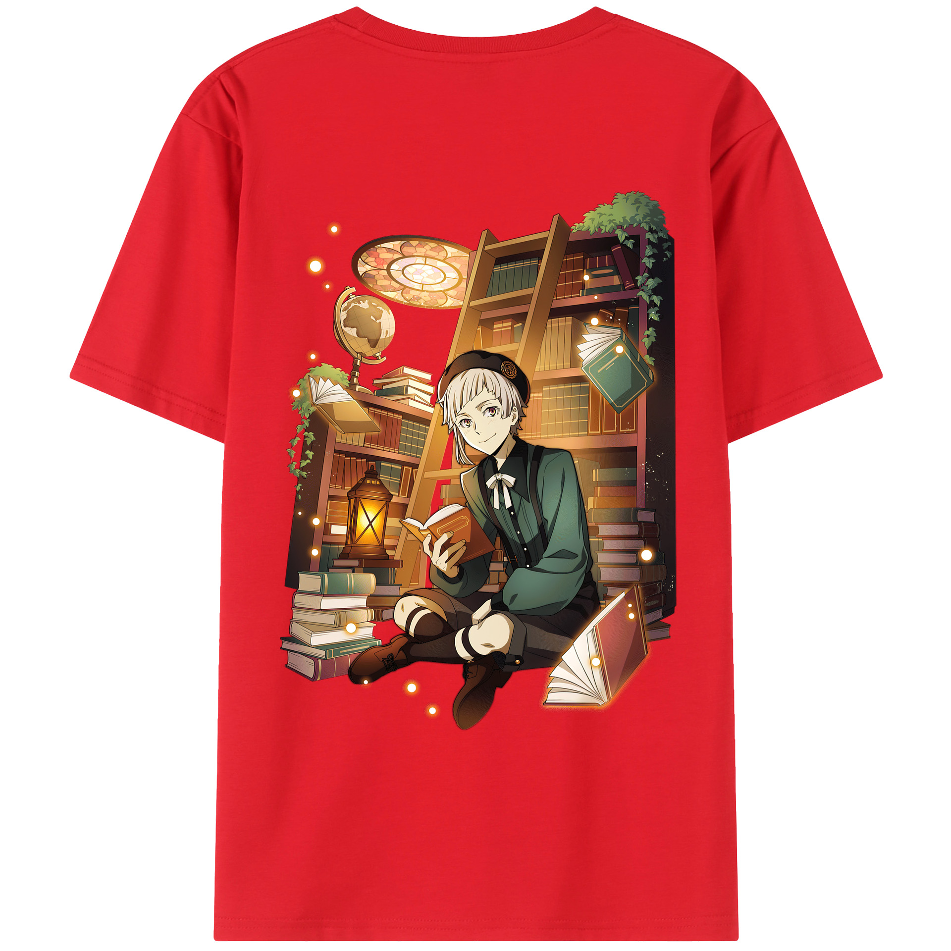 （画像用） 文豪ストレイドッグス Bungo Stray Dogs レディース半袖Tシャツ(バックプリント)