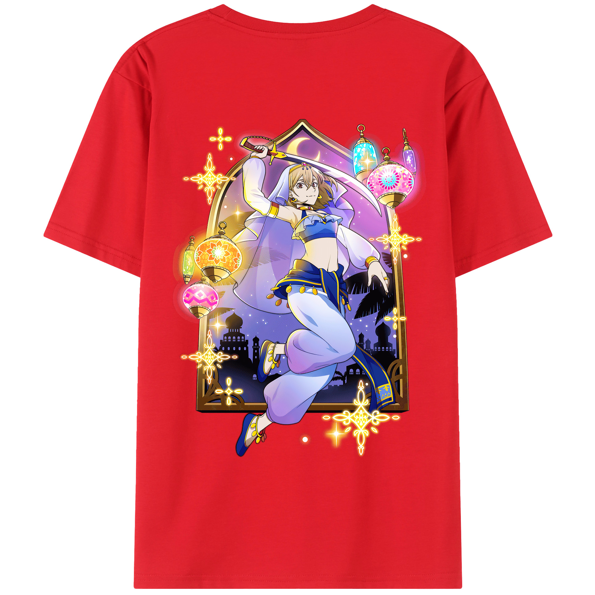 （画像用） 文豪ストレイドッグス Bungo Stray Dogs レディース半袖Tシャツ(バックプリント)