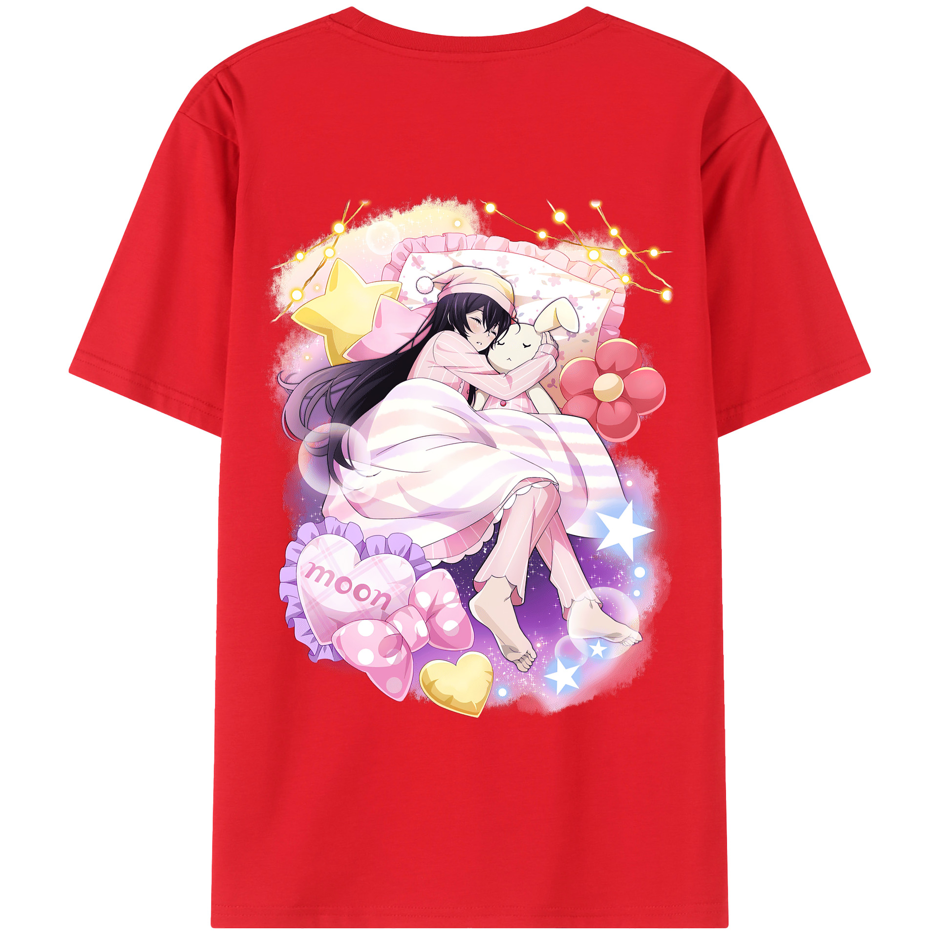 （画像用） 文豪ストレイドッグス Bungo Stray Dogs レディース半袖Tシャツ(バックプリント)