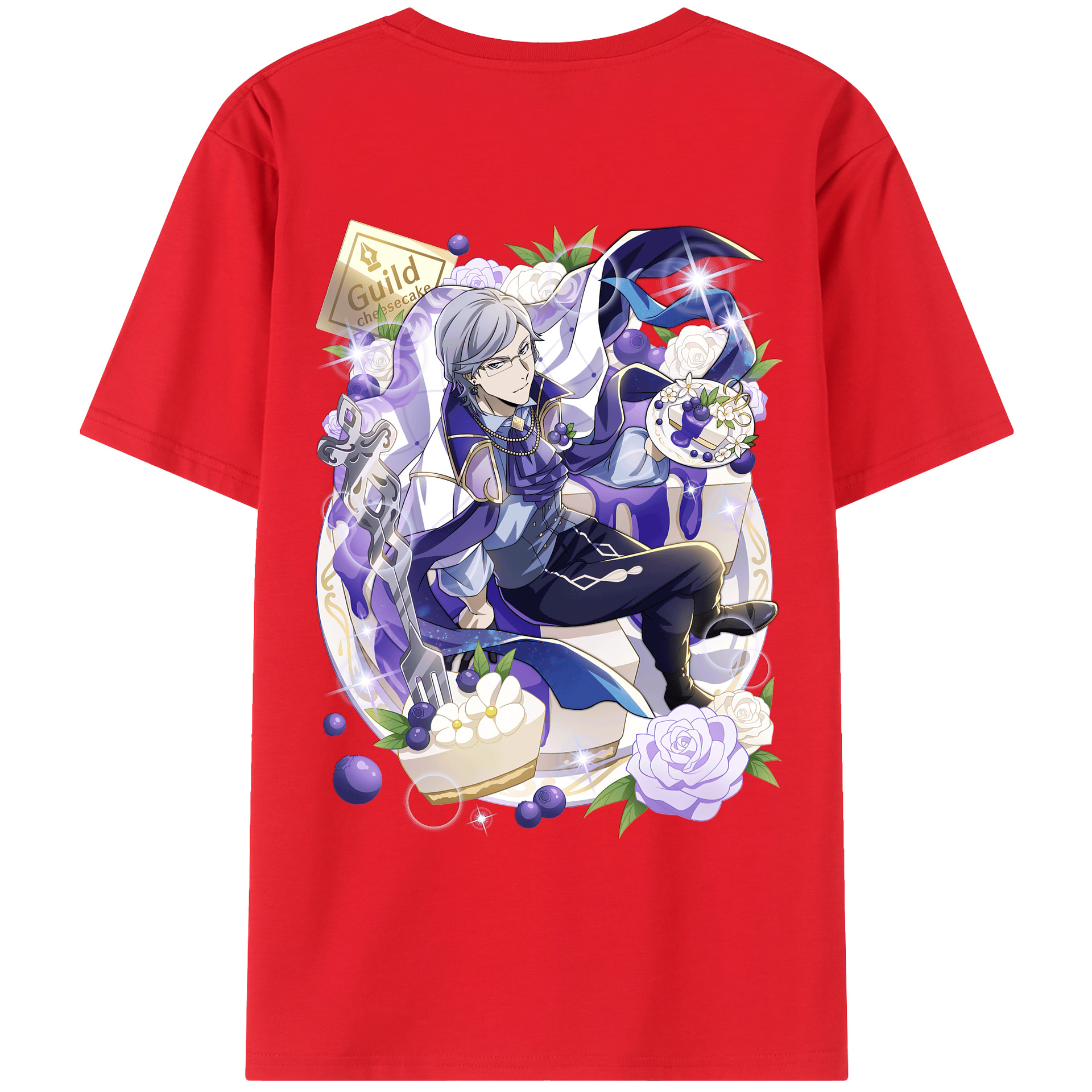 （画像用） 文豪ストレイドッグス Bungo Stray Dogs レディース半袖Tシャツ(バックプリント)