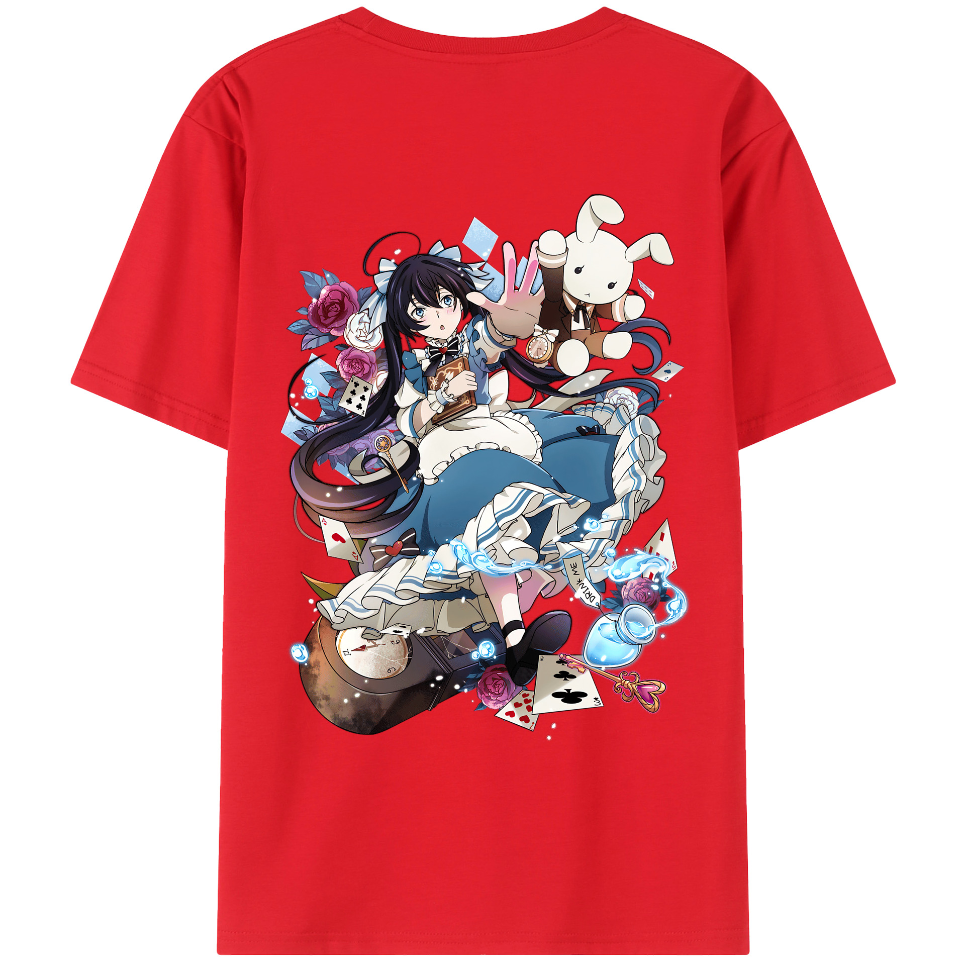 （画像用） 文豪ストレイドッグス Bungo Stray Dogs レディース半袖Tシャツ(バックプリント)