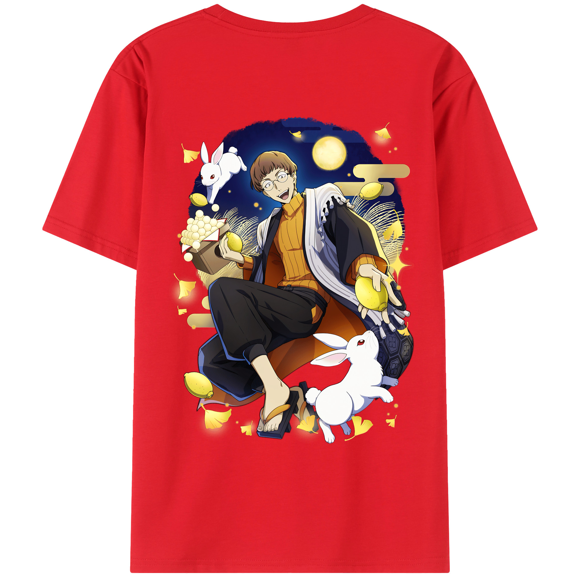 （画像用） 文豪ストレイドッグス Bungo Stray Dogs レディース半袖Tシャツ(バックプリント)