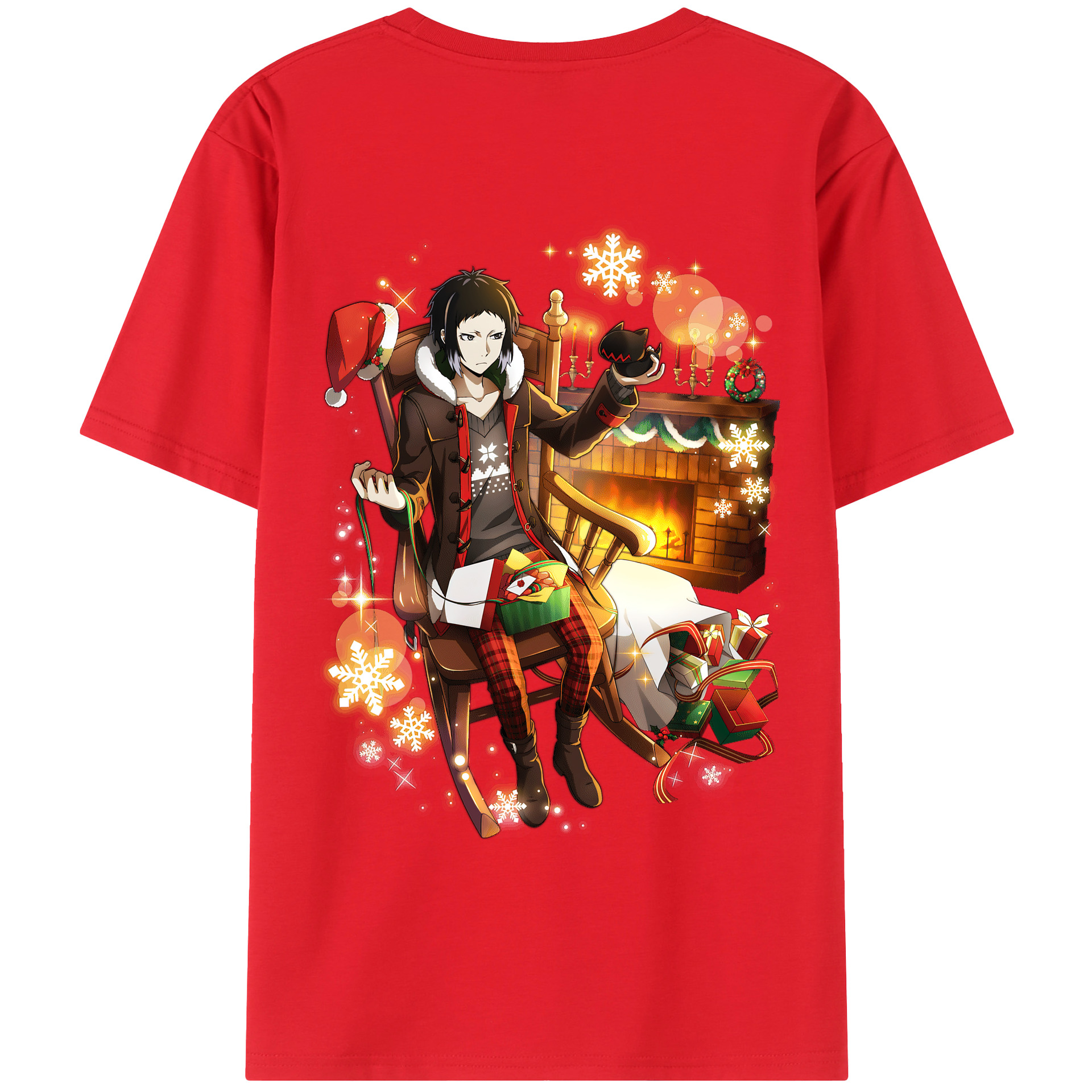 （画像用） 文豪ストレイドッグス Bungo Stray Dogs レディース半袖Tシャツ(バックプリント)