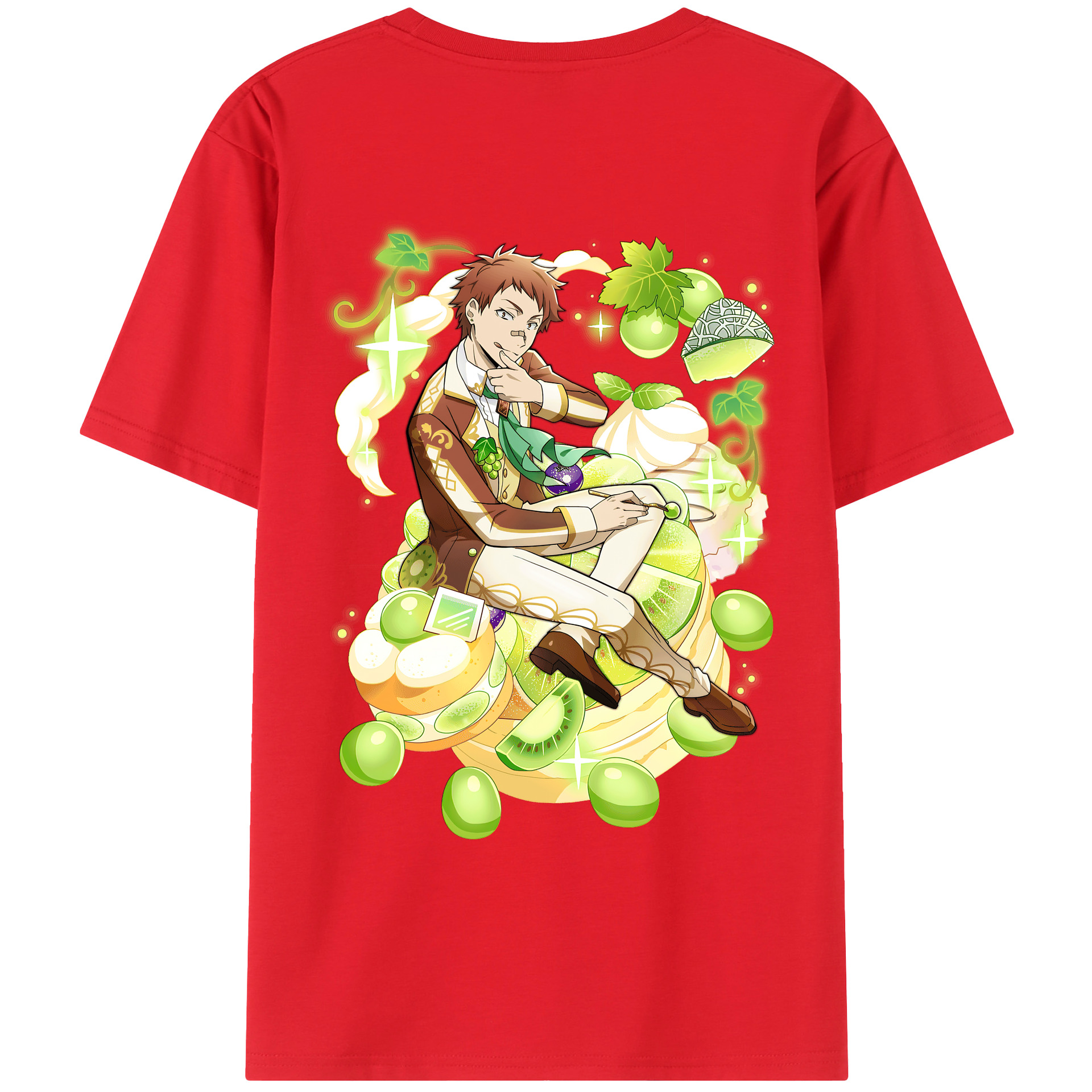 （画像用） 文豪ストレイドッグス Bungo Stray Dogs レディース半袖Tシャツ(バックプリント)