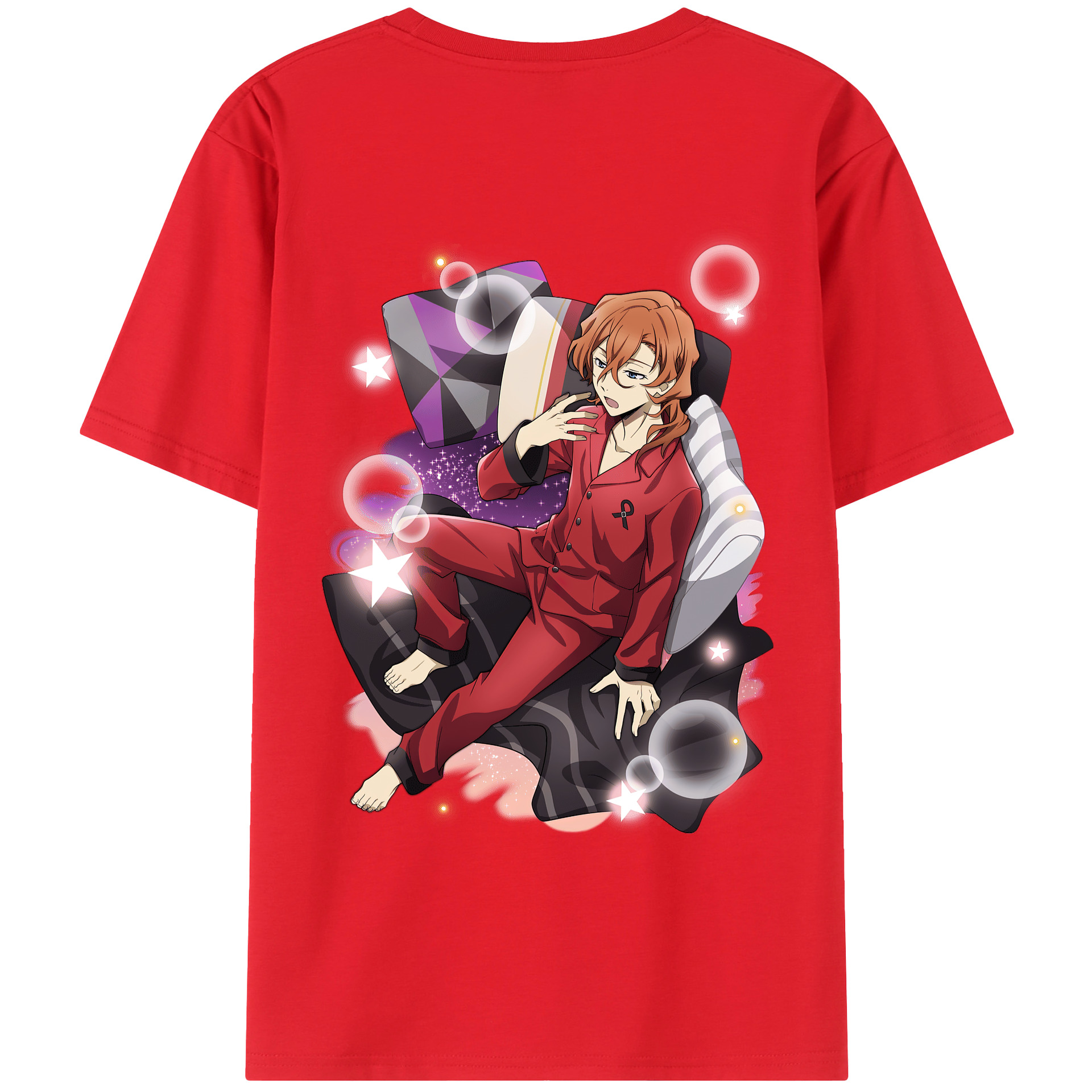 （画像用） 文豪ストレイドッグス Bungo Stray Dogs レディース半袖Tシャツ(バックプリント)