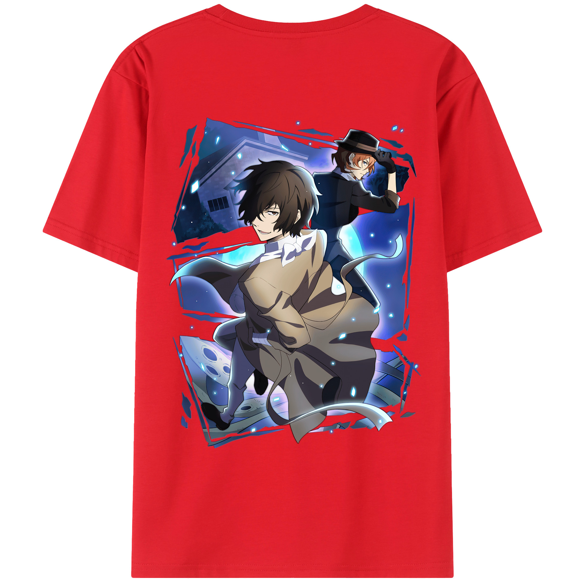 （画像用） 文豪ストレイドッグス Bungo Stray Dogs レディース半袖Tシャツ(バックプリント)