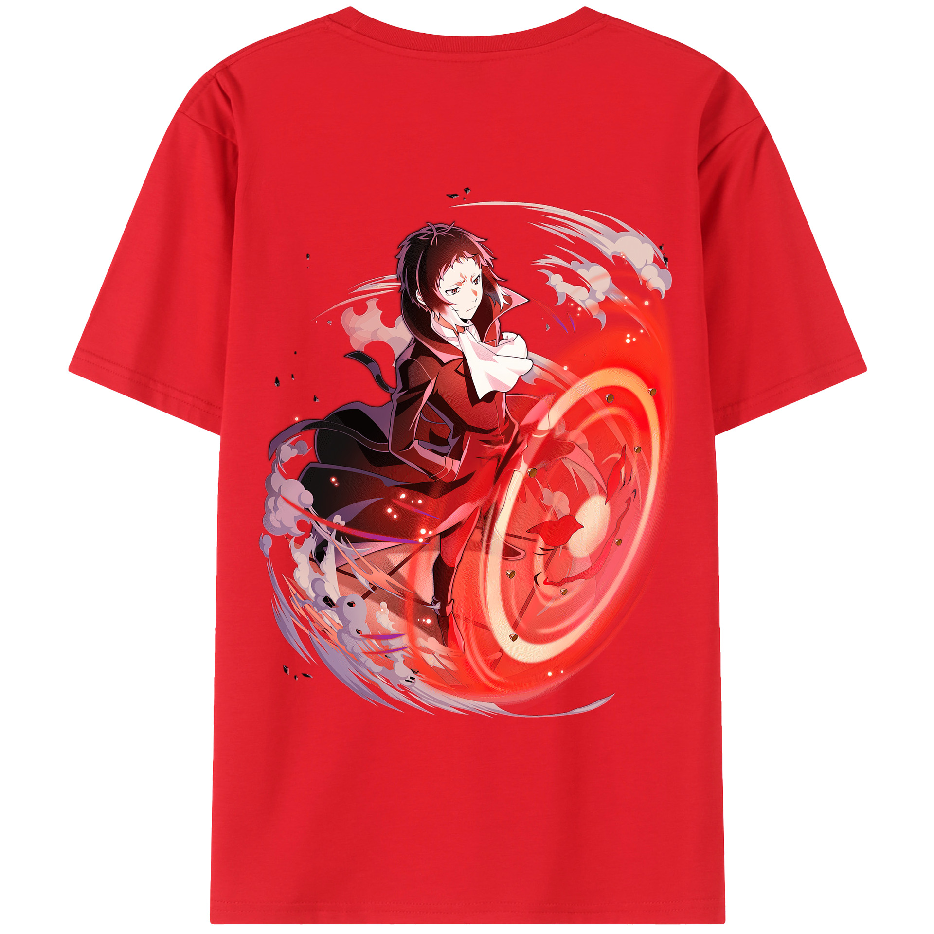 （画像用） 文豪ストレイドッグス Bungo Stray Dogs レディース半袖Tシャツ(バックプリント)