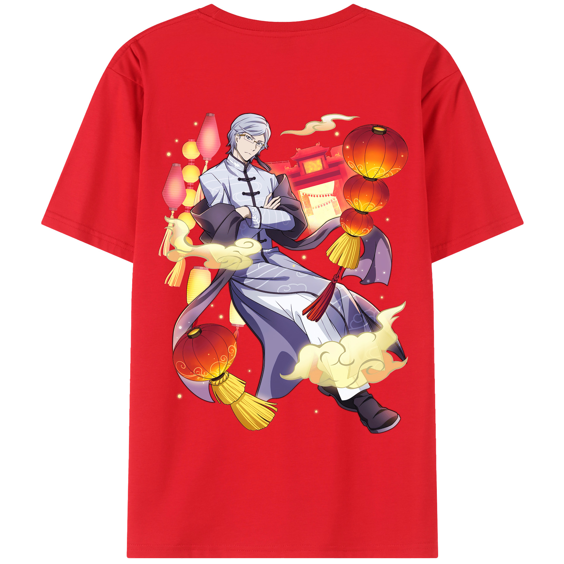 （画像用） 文豪ストレイドッグス Bungo Stray Dogs レディース半袖Tシャツ(バックプリント)