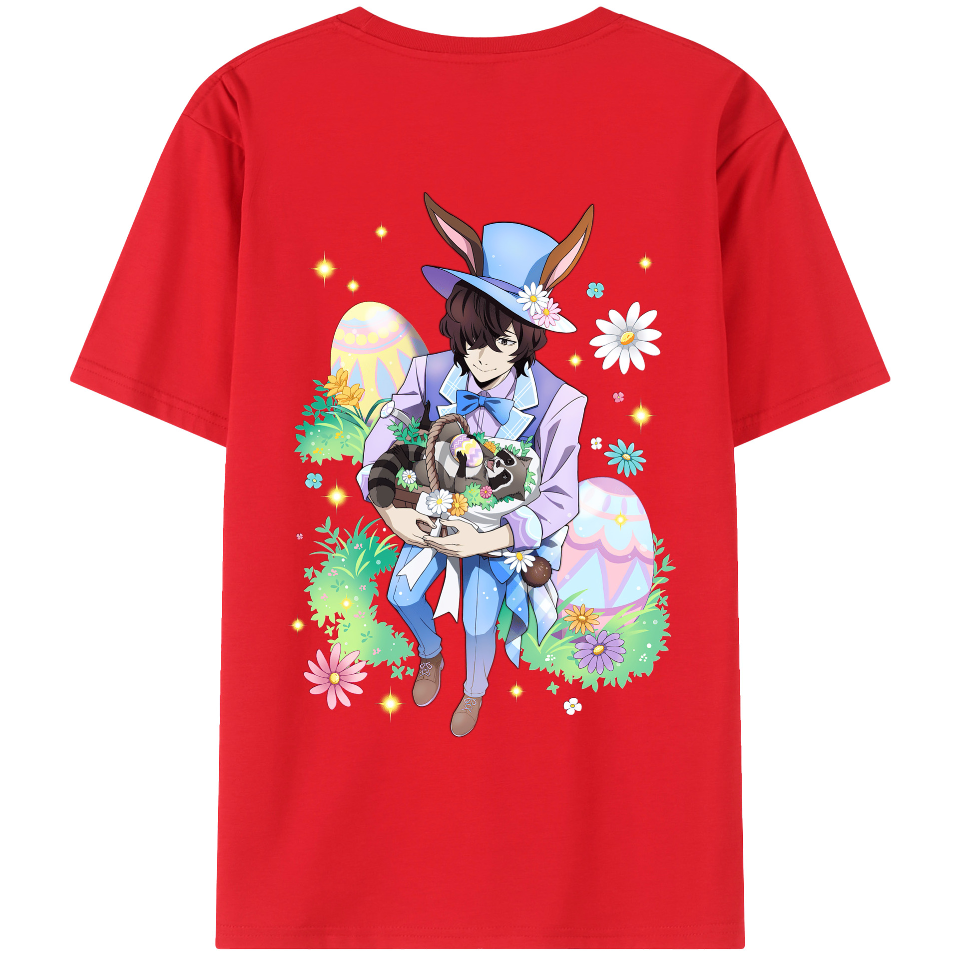 （画像用） 文豪ストレイドッグス Bungo Stray Dogs レディース半袖Tシャツ(バックプリント)