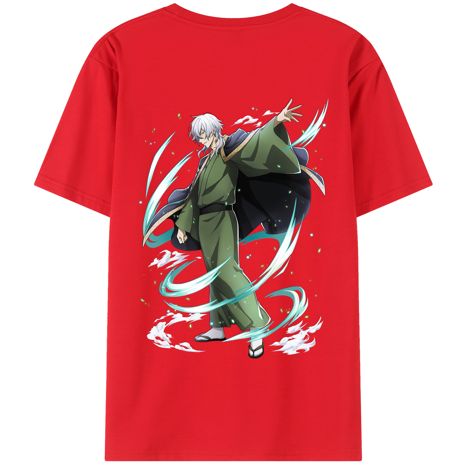 （画像用） 文豪ストレイドッグス Bungo Stray Dogs レディース半袖Tシャツ(バックプリント)