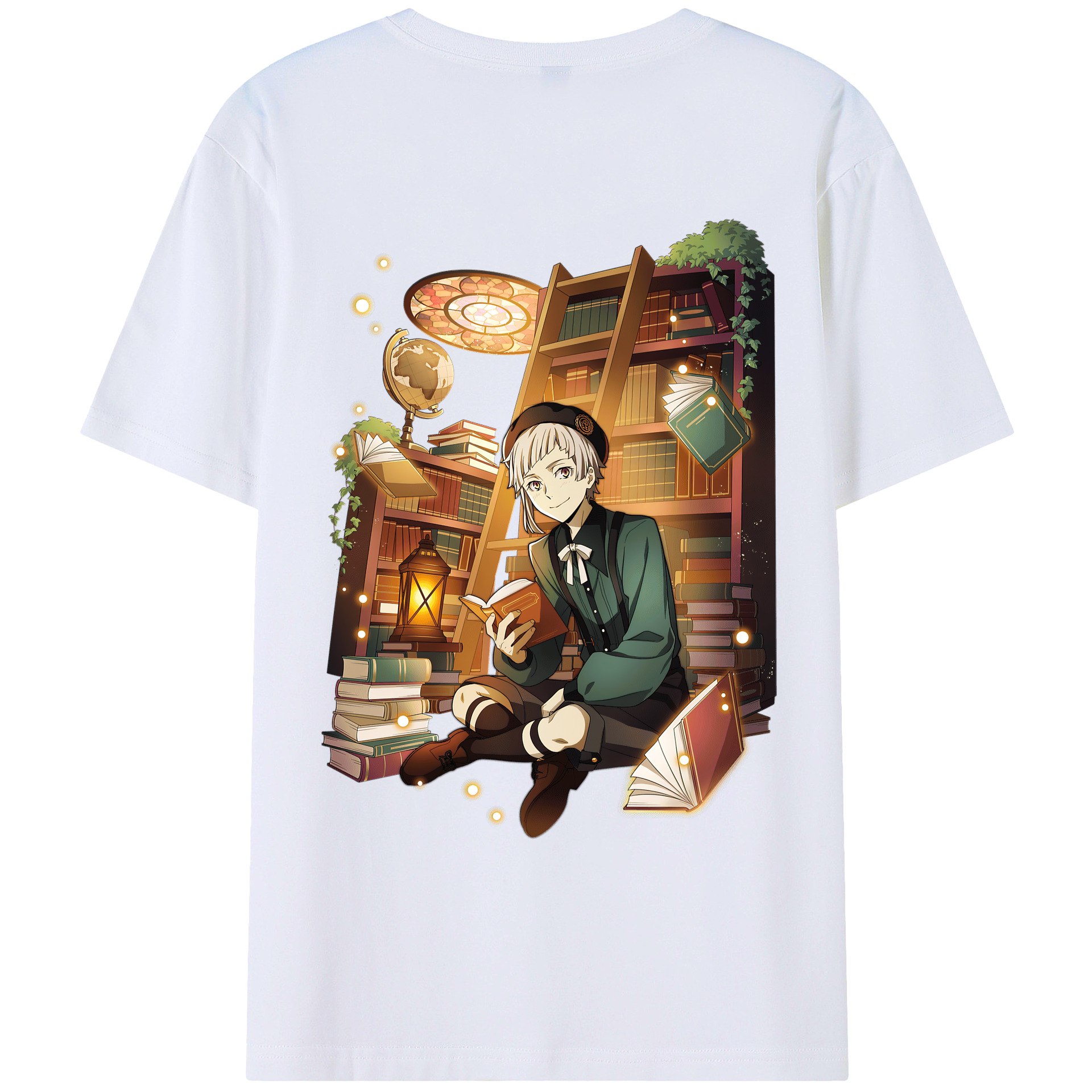 （画像用） 文豪ストレイドッグス Bungo Stray Dogs レディース半袖Tシャツ(バックプリント)