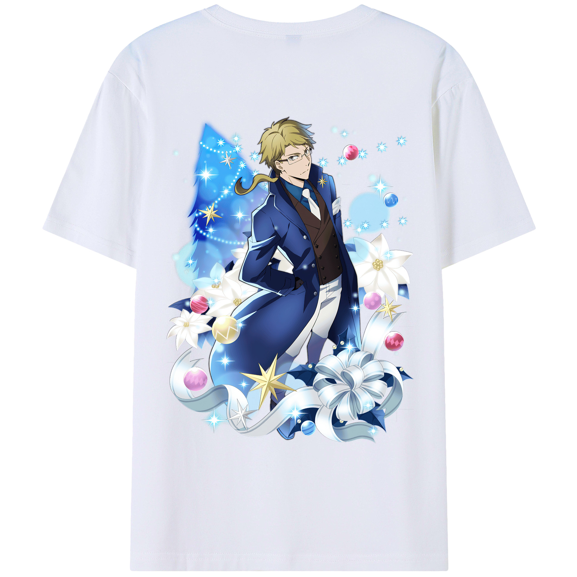 （画像用） 文豪ストレイドッグス Bungo Stray Dogs レディース半袖Tシャツ(バックプリント)