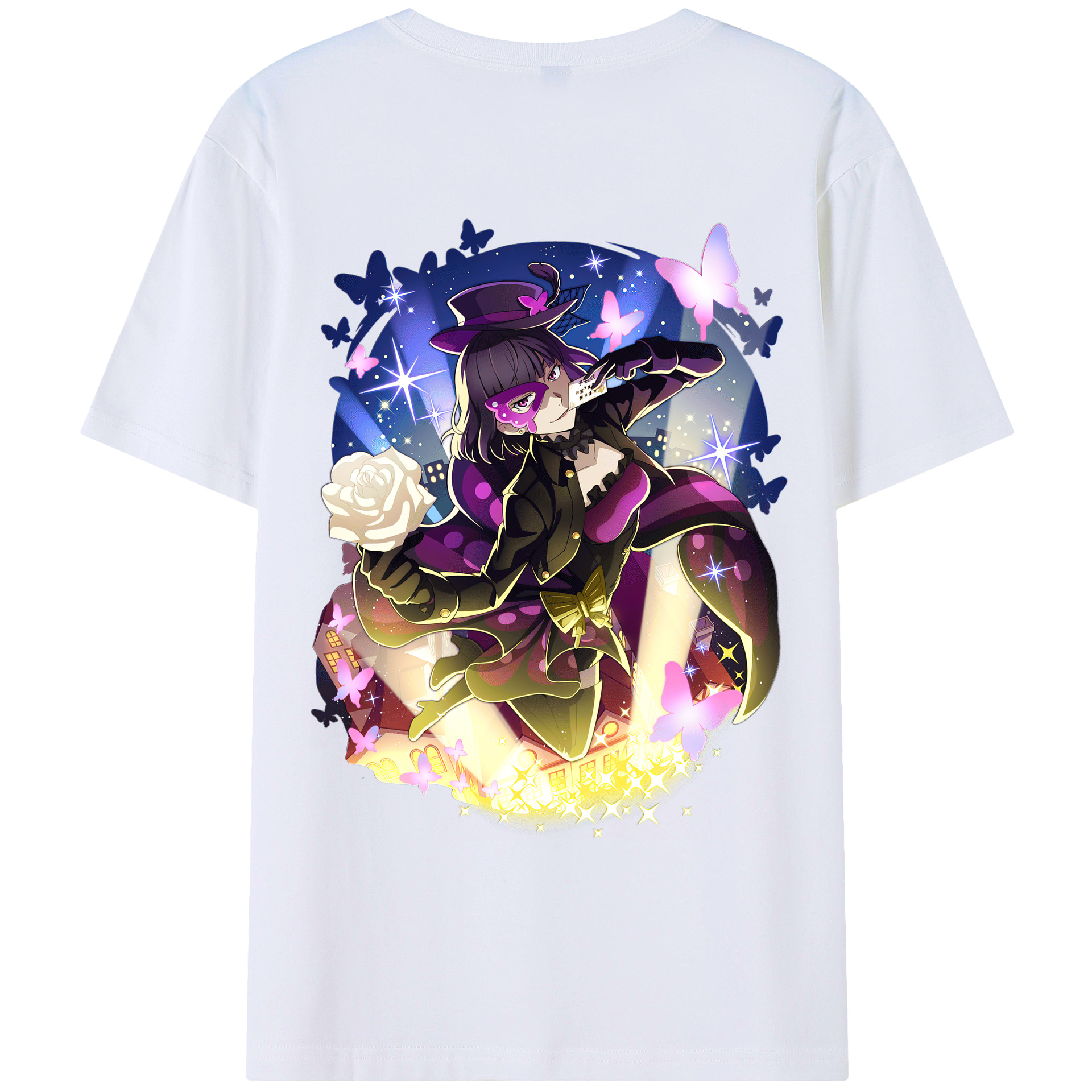 （画像用） 文豪ストレイドッグス Bungo Stray Dogs レディース半袖Tシャツ(バックプリント)