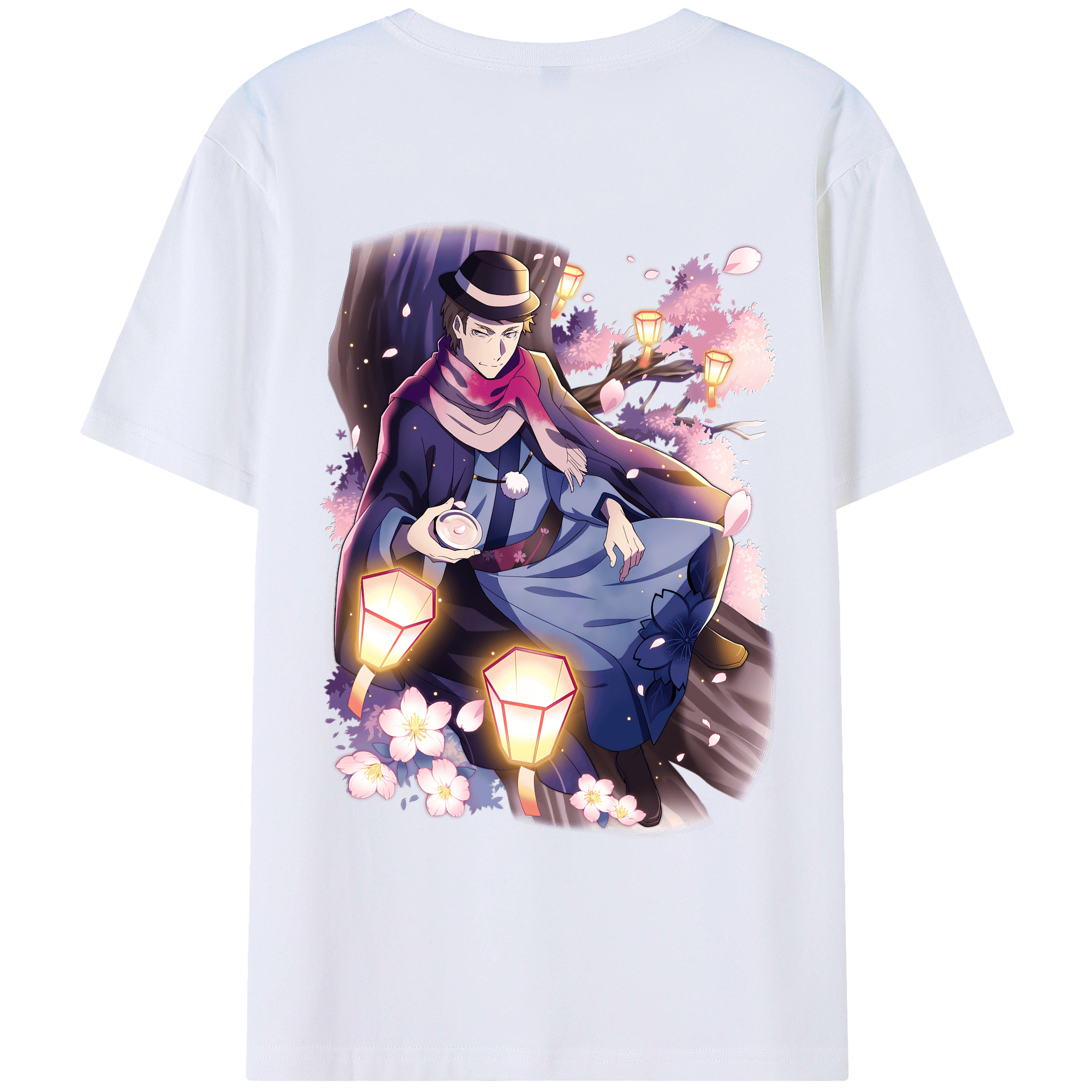 （画像用） 文豪ストレイドッグス Bungo Stray Dogs レディース半袖Tシャツ(バックプリント)
