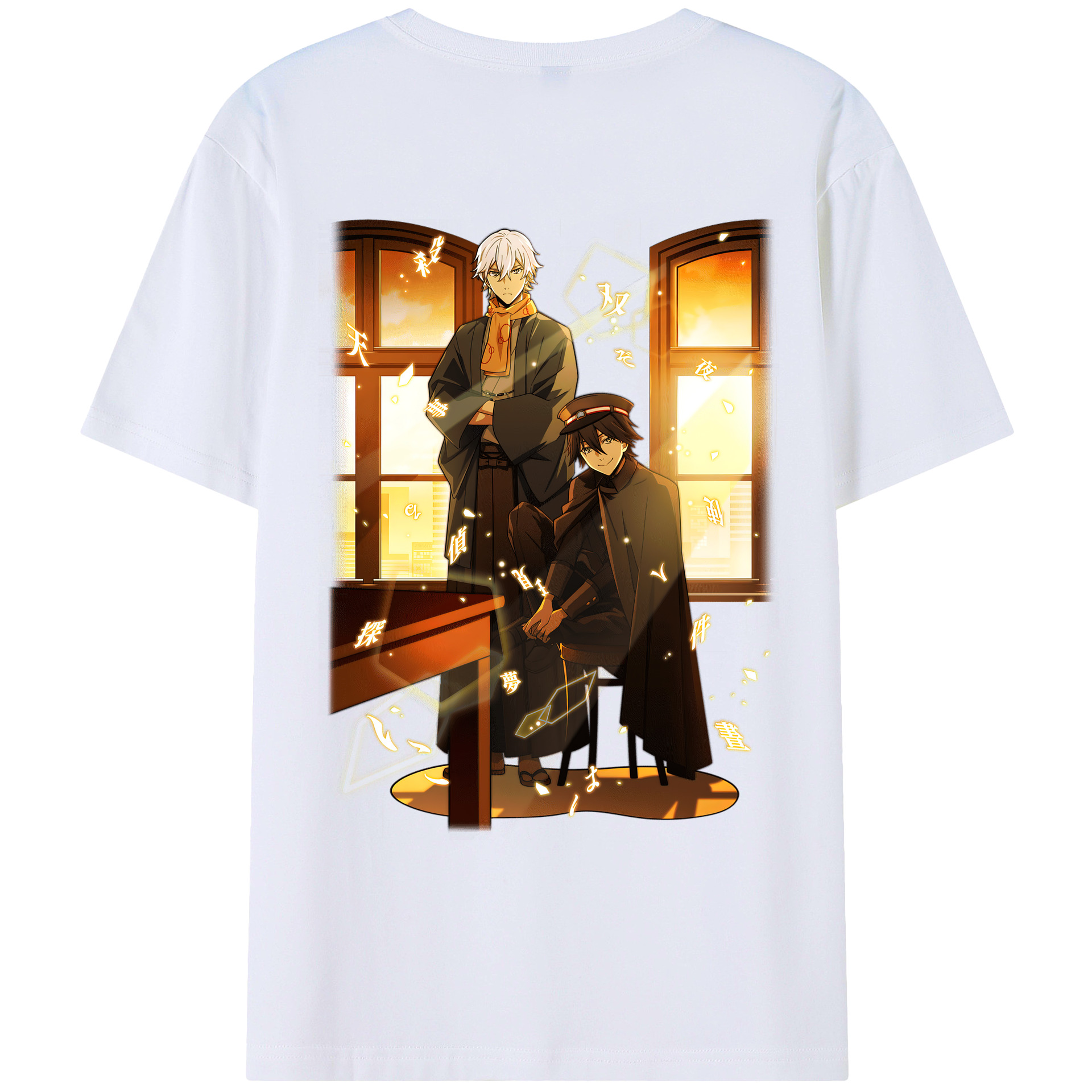 （画像用） 文豪ストレイドッグス Bungo Stray Dogs レディース半袖Tシャツ(バックプリント)