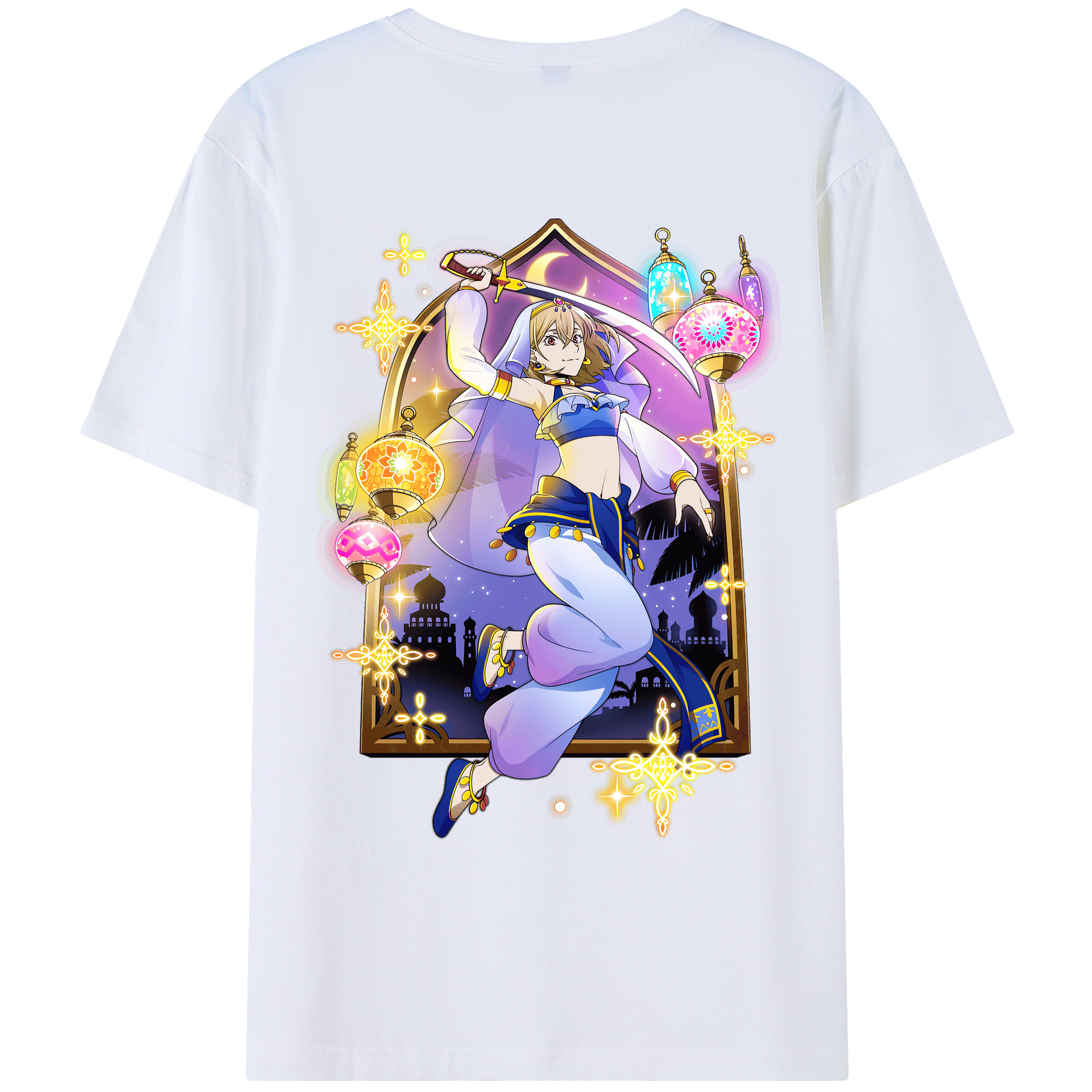 （画像用） 文豪ストレイドッグス Bungo Stray Dogs レディース半袖Tシャツ(バックプリント)