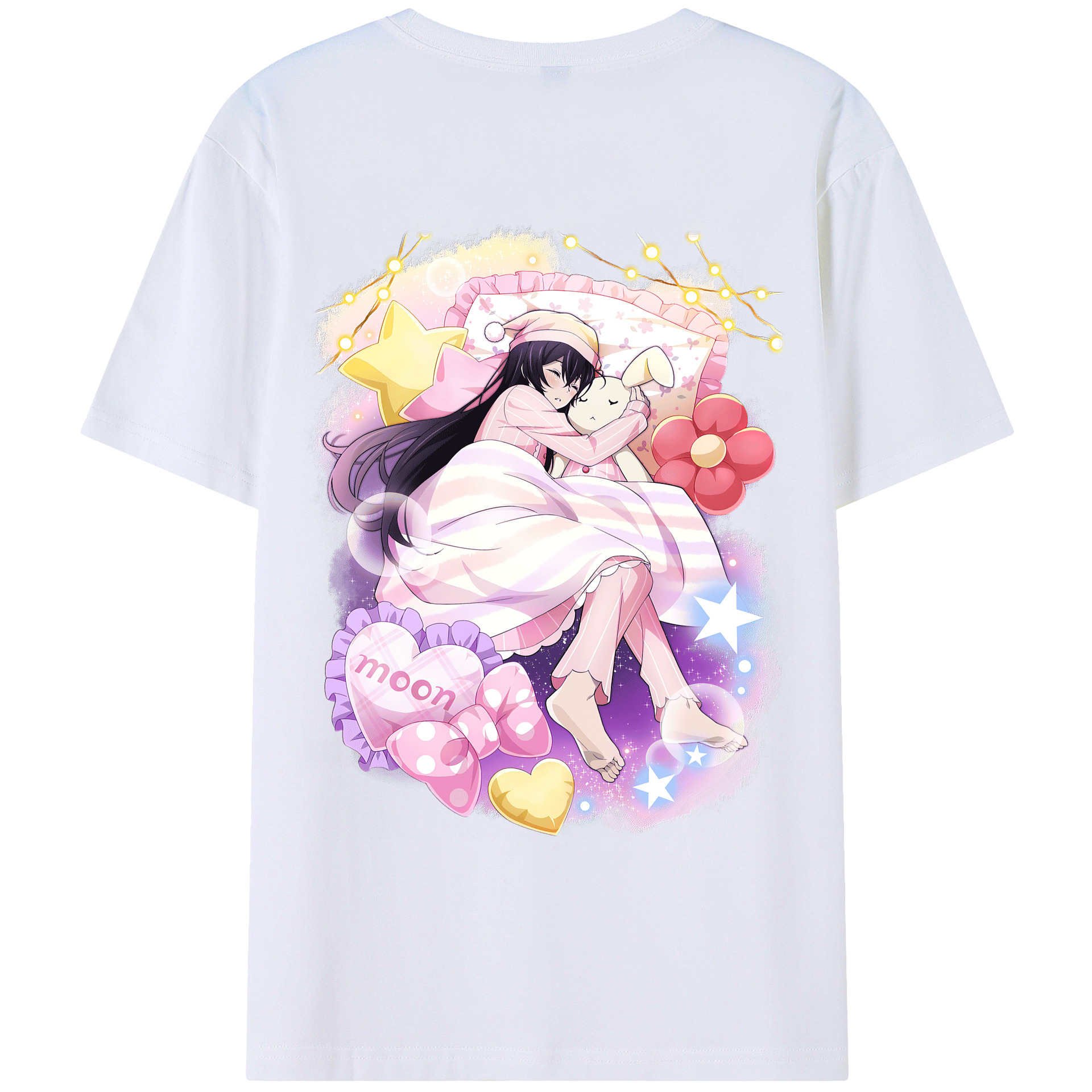 （画像用） 文豪ストレイドッグス Bungo Stray Dogs レディース半袖Tシャツ(バックプリント)