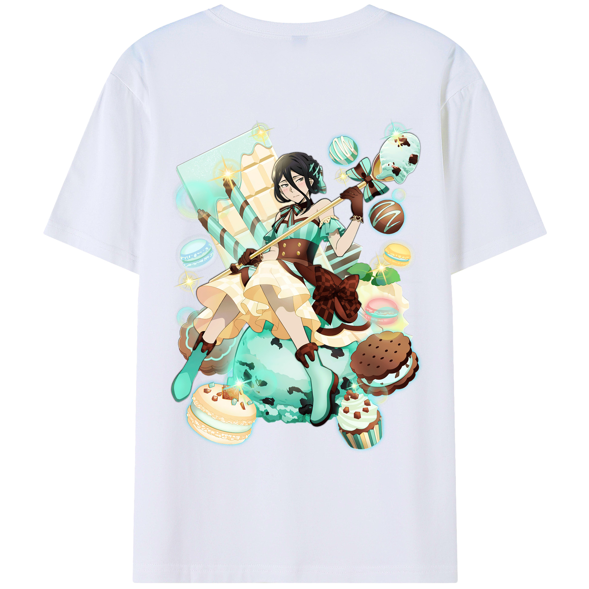 （画像用） 文豪ストレイドッグス Bungo Stray Dogs レディース半袖Tシャツ(バックプリント)