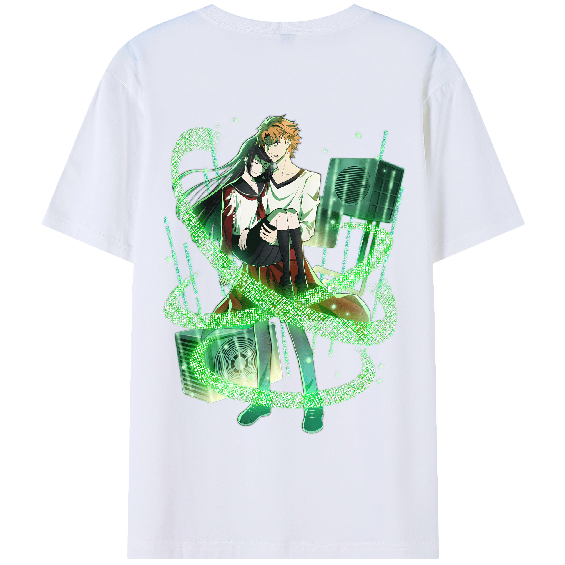 （画像用） 文豪ストレイドッグス Bungo Stray Dogs レディース半袖Tシャツ(バックプリント)