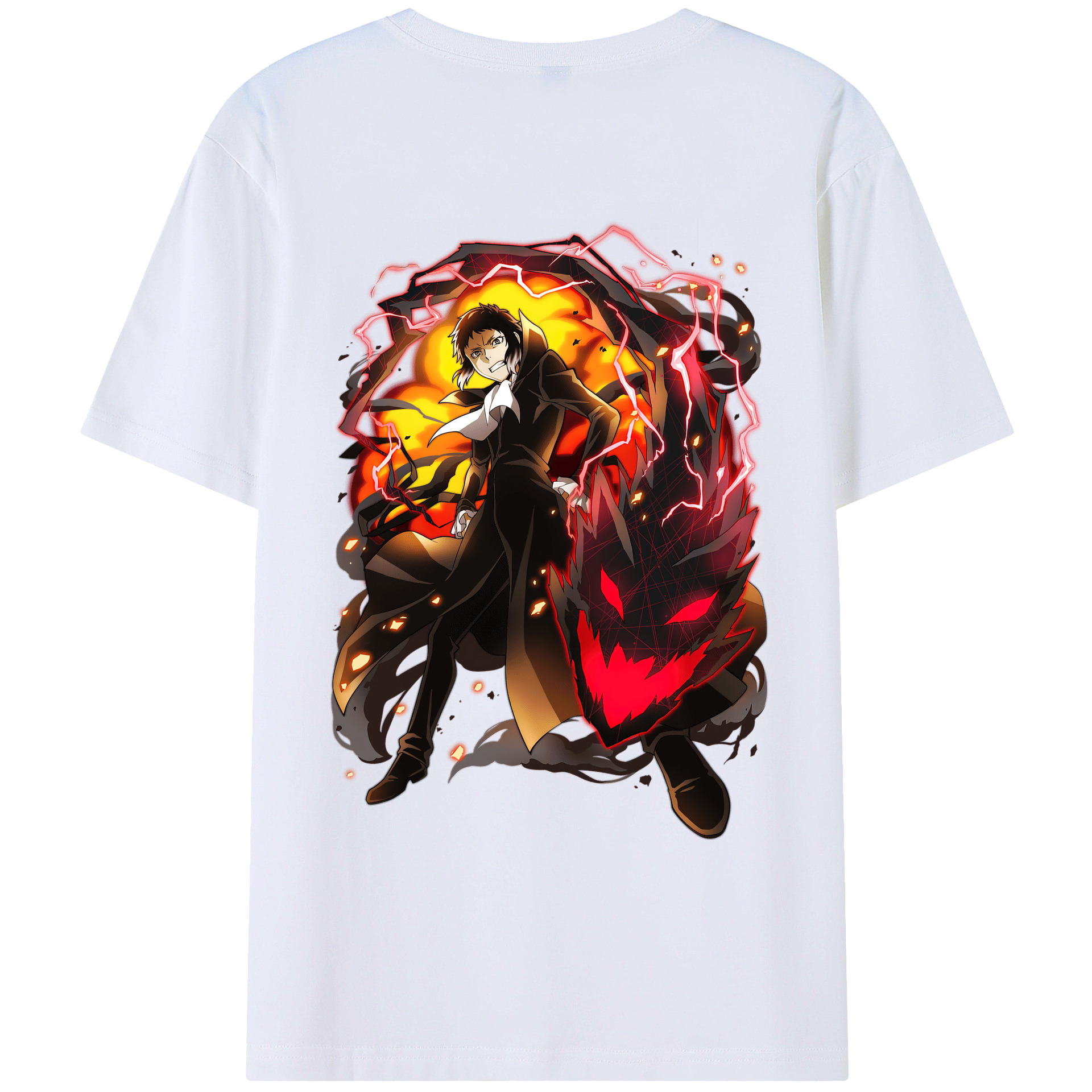 （画像用） 文豪ストレイドッグス Bungo Stray Dogs レディース半袖Tシャツ(バックプリント)