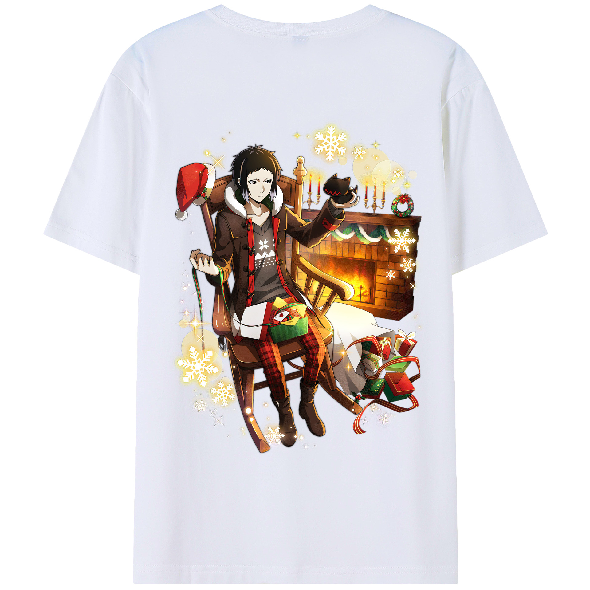 （画像用） 文豪ストレイドッグス Bungo Stray Dogs レディース半袖Tシャツ(バックプリント)