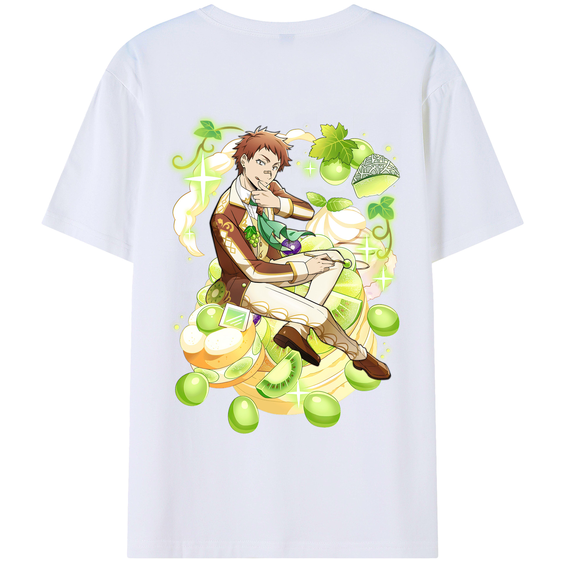 （画像用） 文豪ストレイドッグス Bungo Stray Dogs レディース半袖Tシャツ(バックプリント)