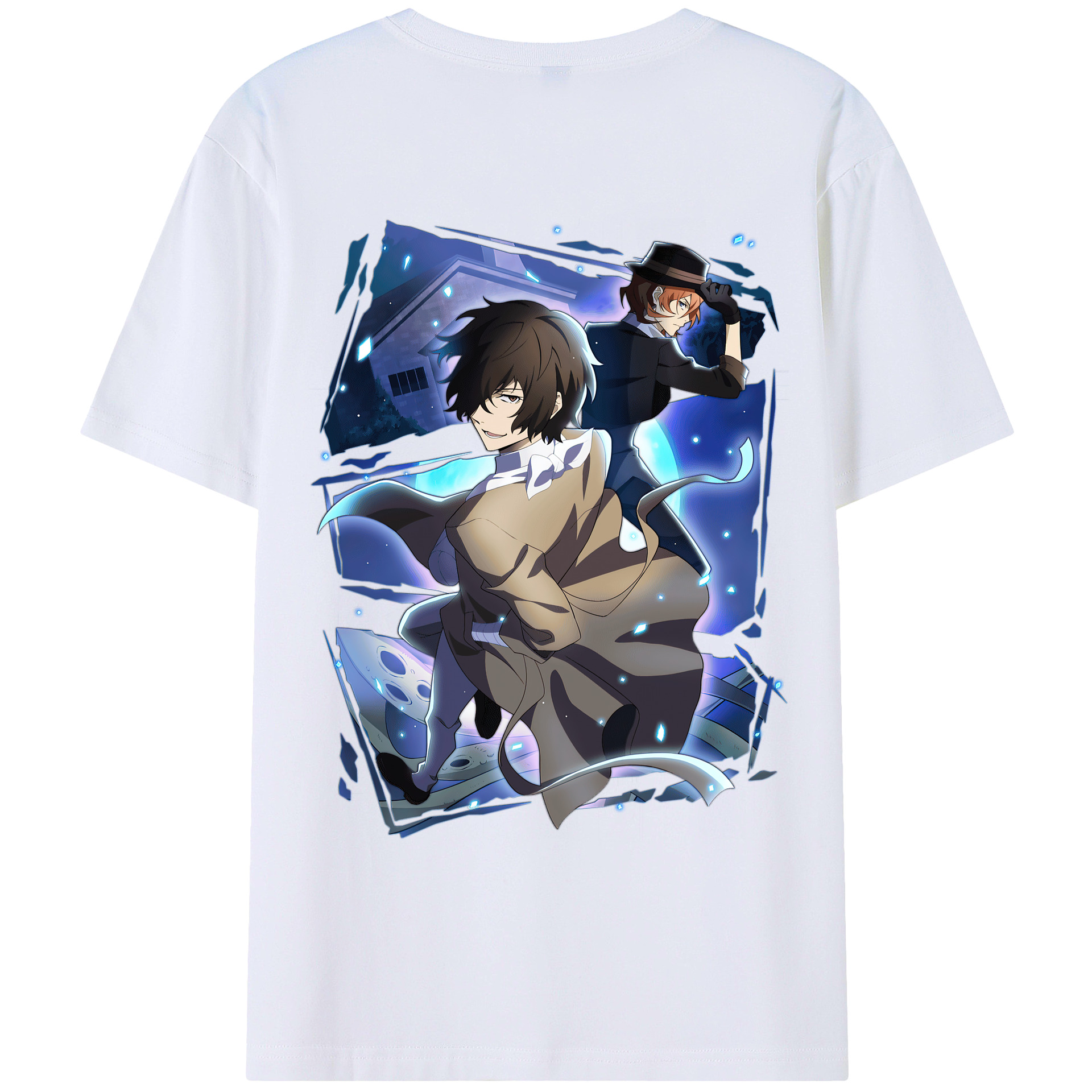 （画像用） 文豪ストレイドッグス Bungo Stray Dogs レディース半袖Tシャツ(バックプリント)
