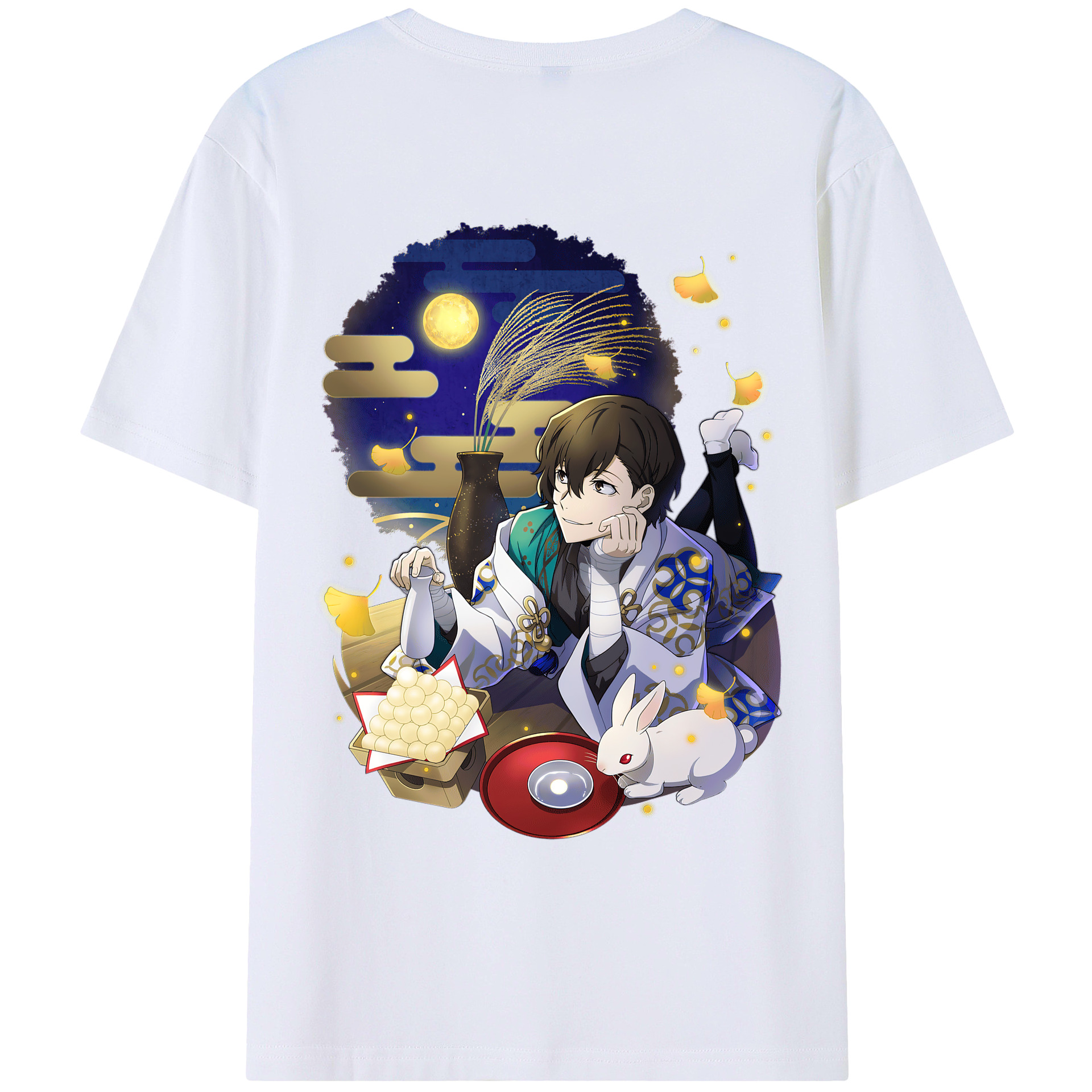 （画像用） 文豪ストレイドッグス Bungo Stray Dogs レディース半袖Tシャツ(バックプリント)