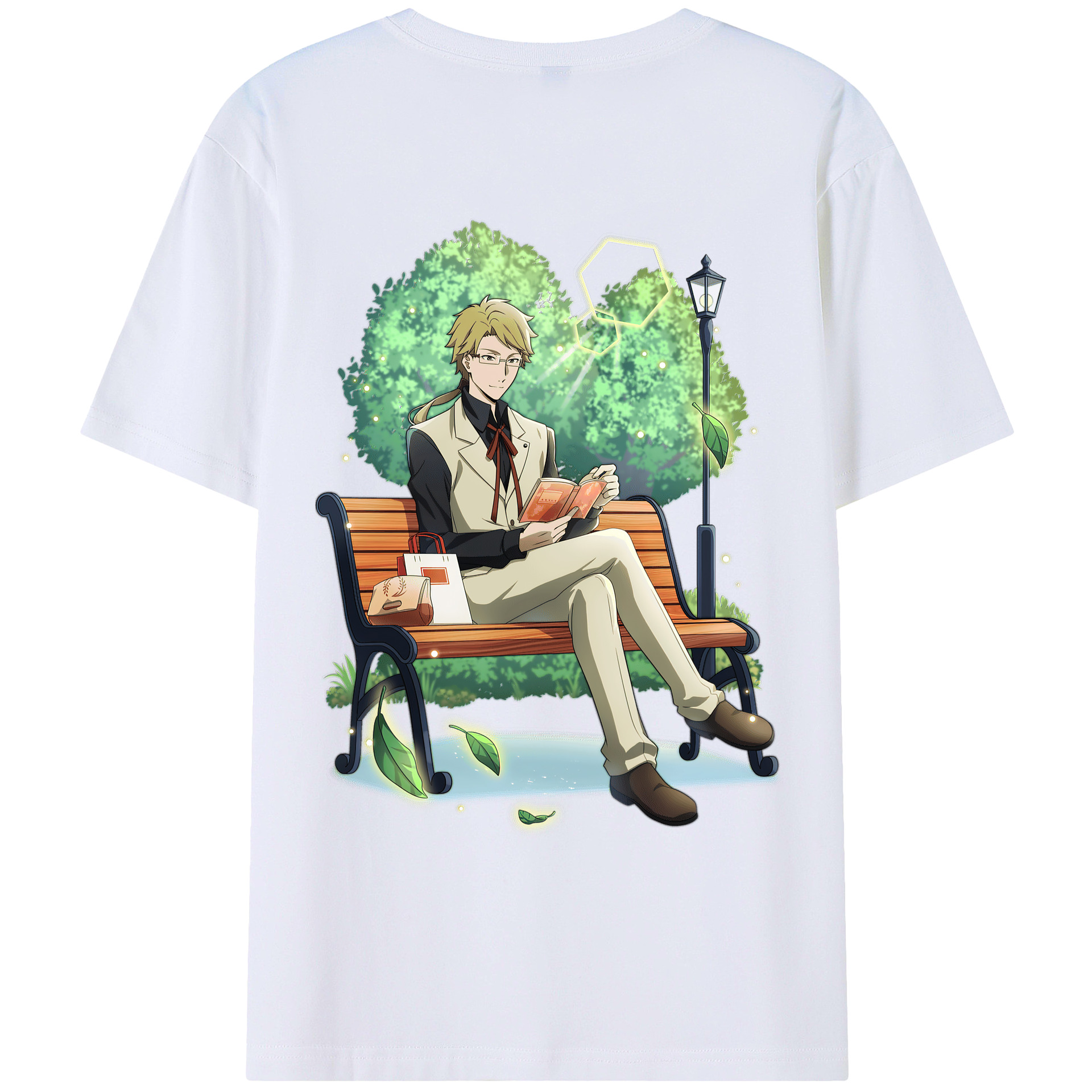 （画像用） 文豪ストレイドッグス Bungo Stray Dogs レディース半袖Tシャツ(バックプリント)