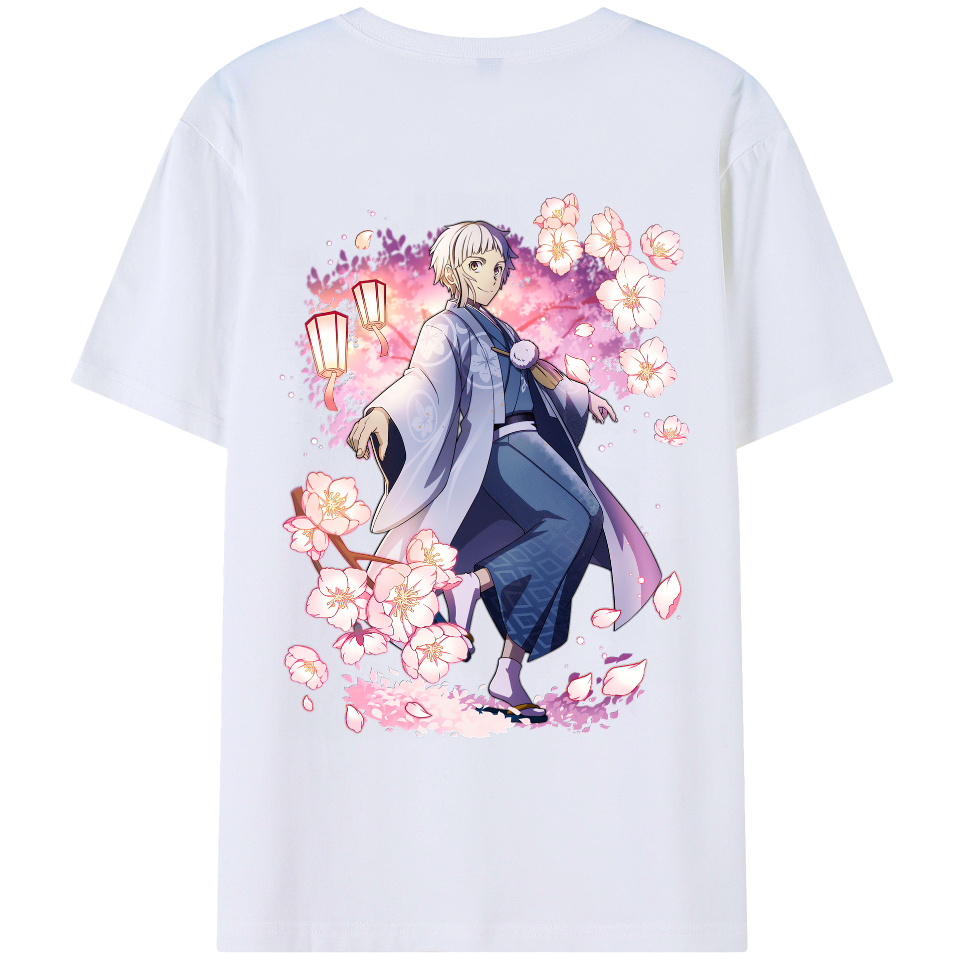 （画像用） 文豪ストレイドッグス Bungo Stray Dogs レディース半袖Tシャツ(バックプリント)