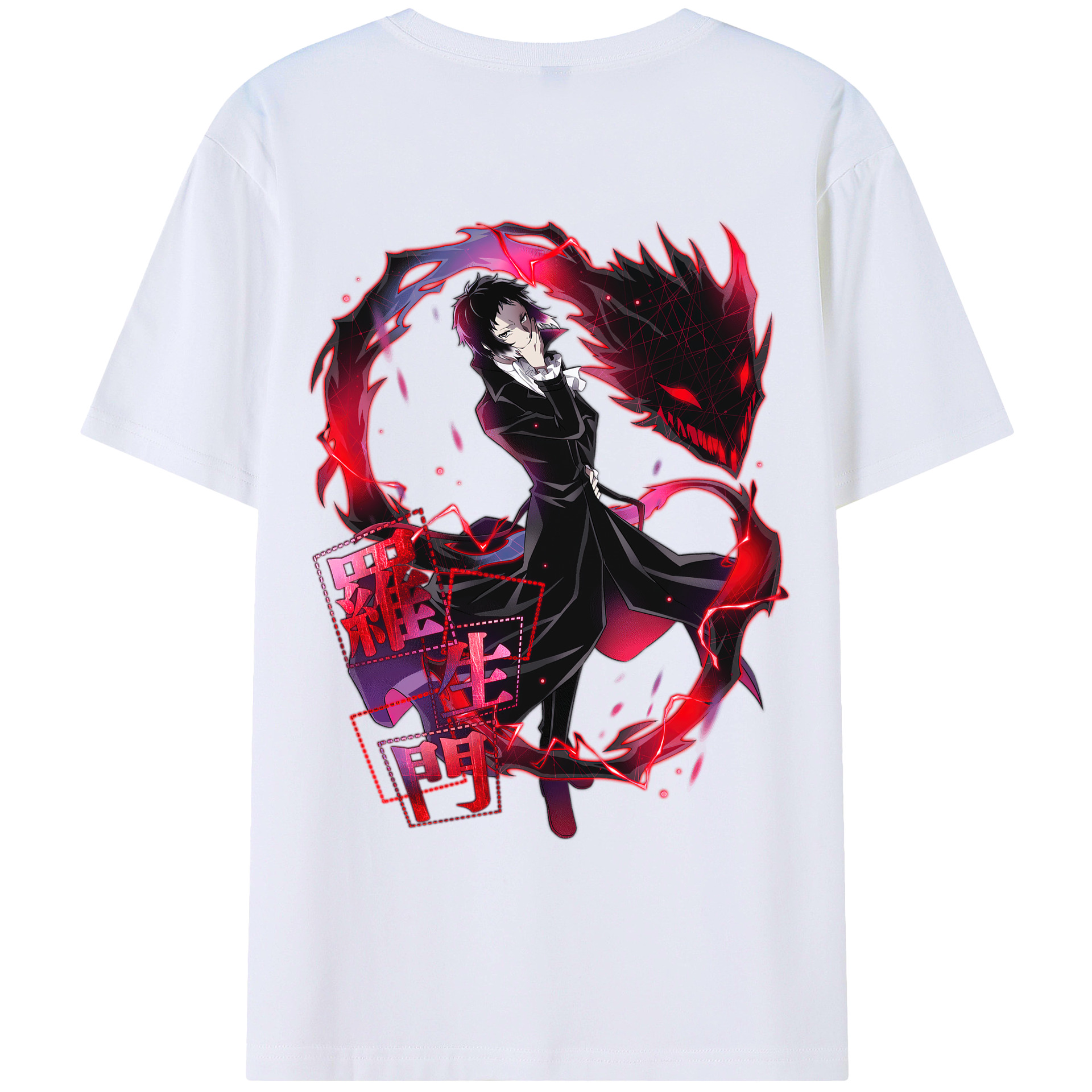 （画像用） 文豪ストレイドッグス Bungo Stray Dogs レディース半袖Tシャツ(バックプリント)