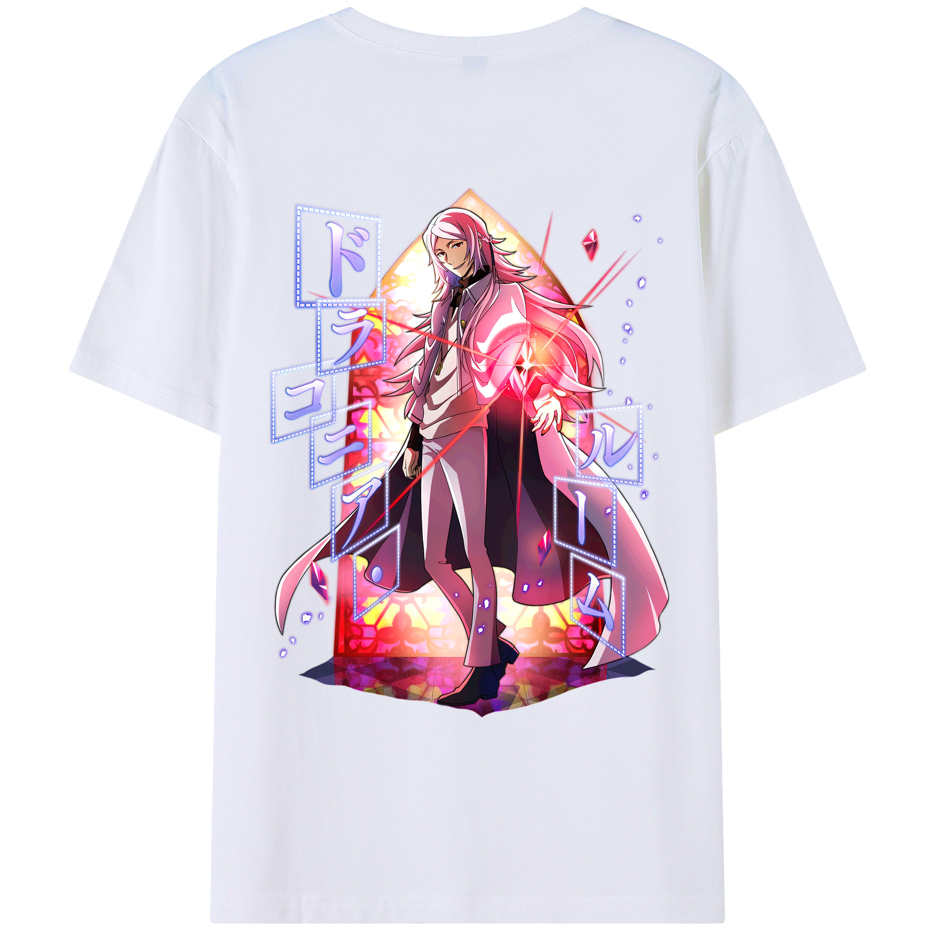 （画像用） 文豪ストレイドッグス Bungo Stray Dogs レディース半袖Tシャツ(バックプリント)