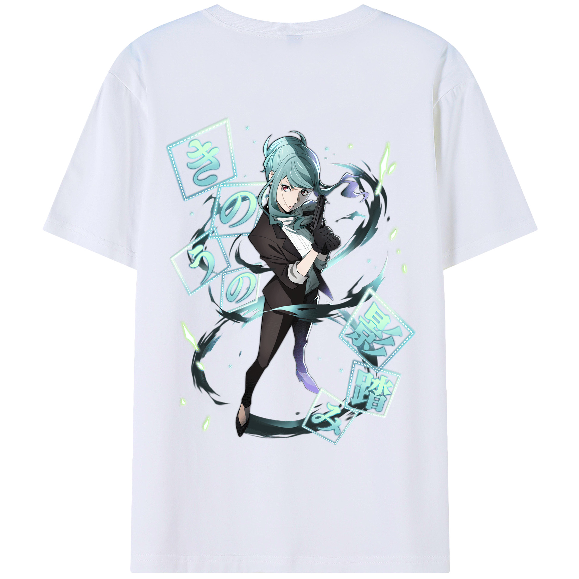 （画像用） 文豪ストレイドッグス Bungo Stray Dogs レディース半袖Tシャツ(バックプリント)